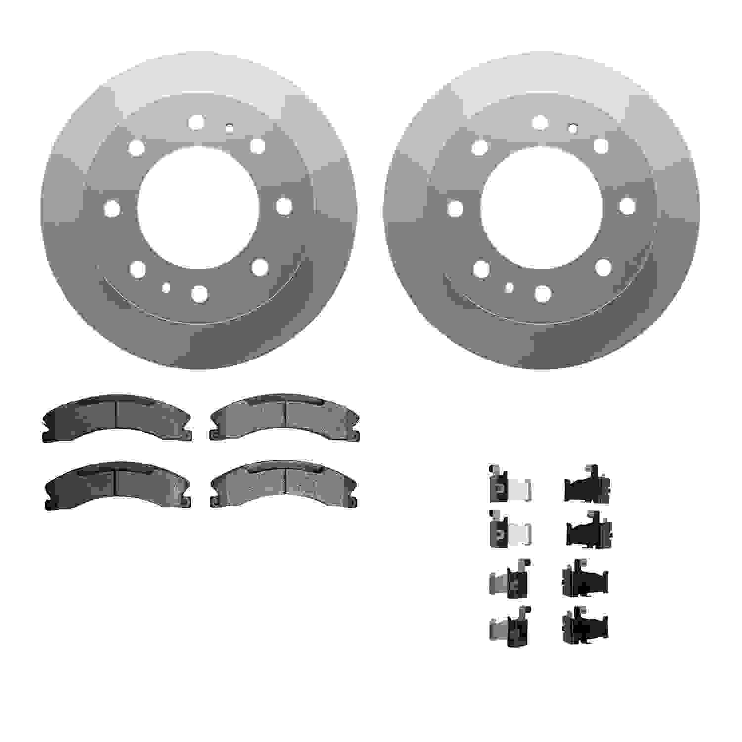 Dynamic Friction Company Disc Brake Kit 4312-48047