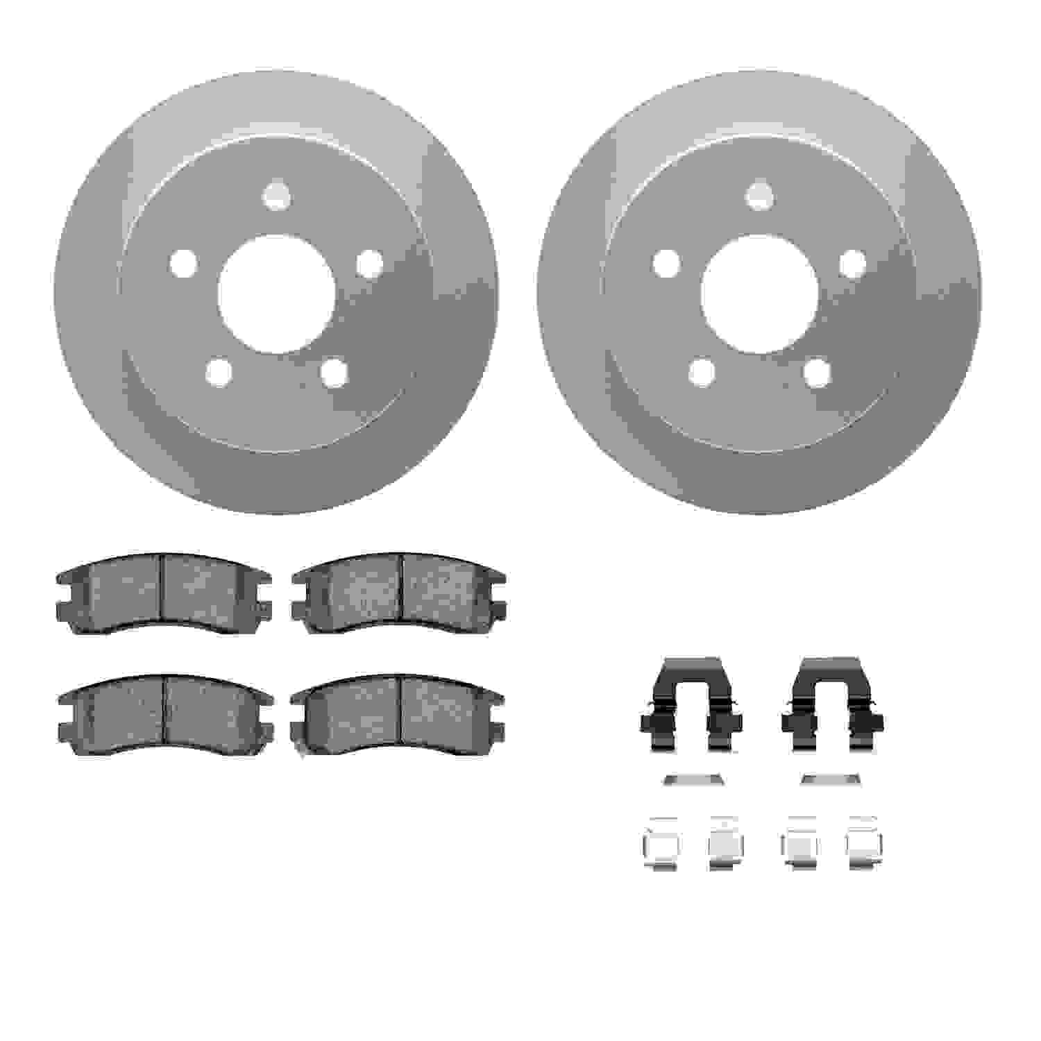 Dynamic Friction Company Disc Brake Kit 4312-52003