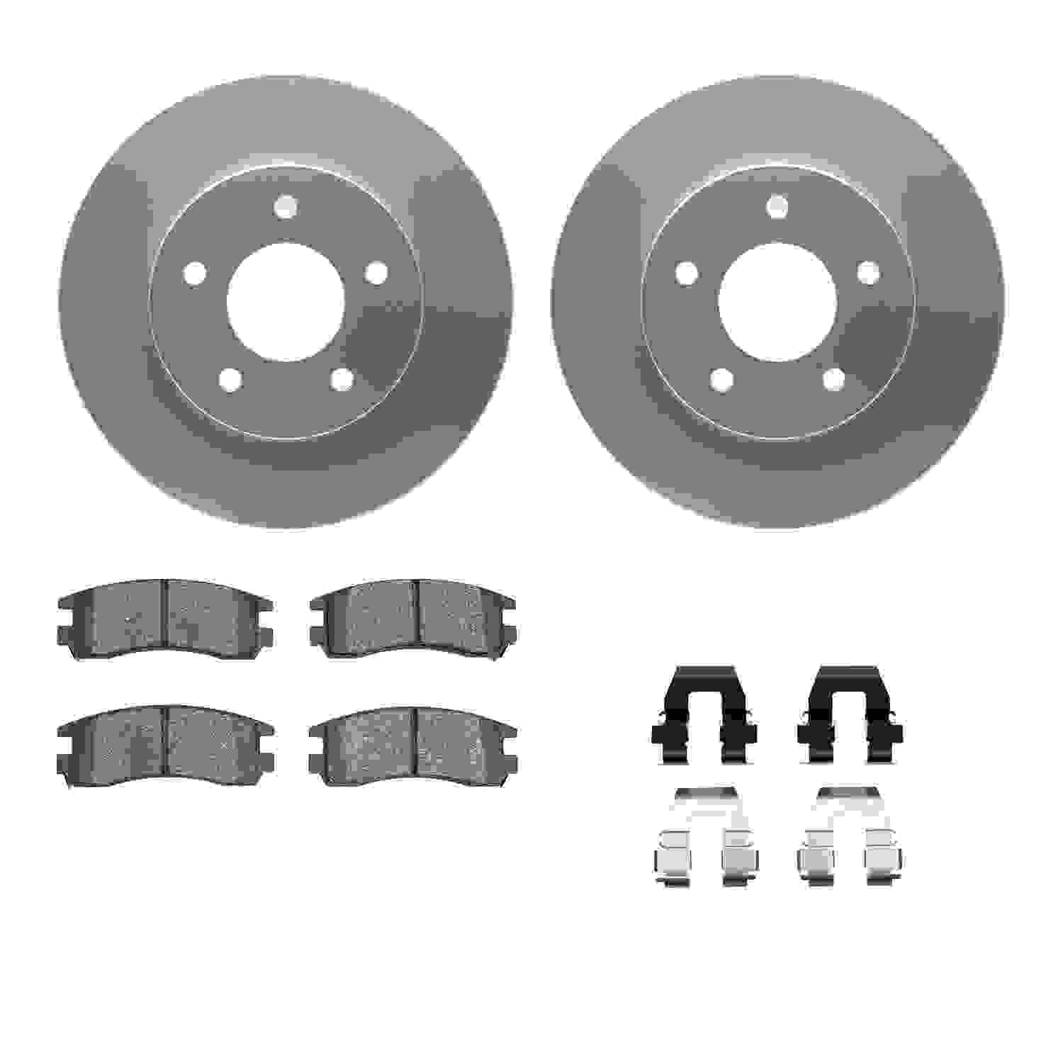 Dynamic Friction Company Disc Brake Kit 4312-52005