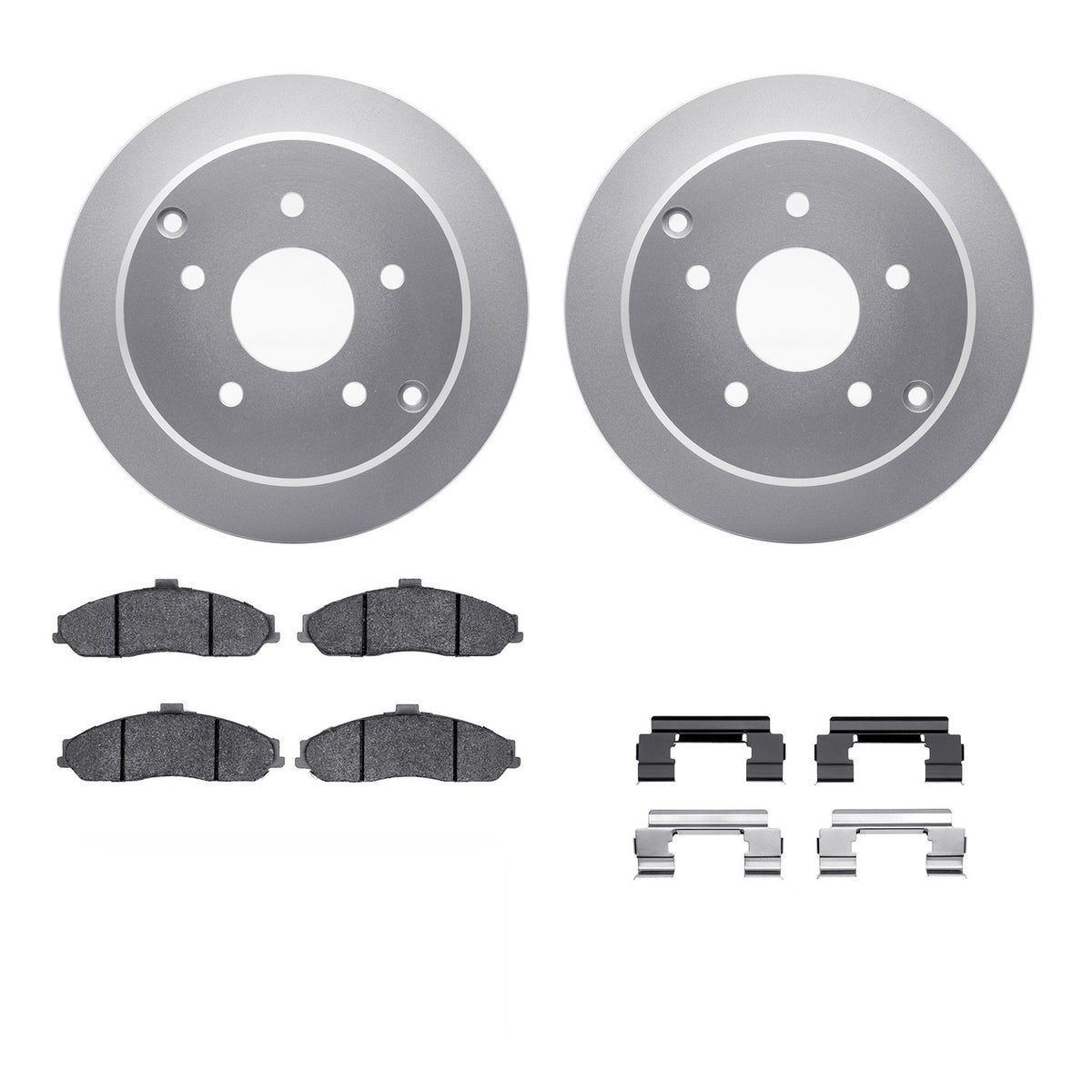 Dynamic Friction Company Disc Brake Kit 4312-52006