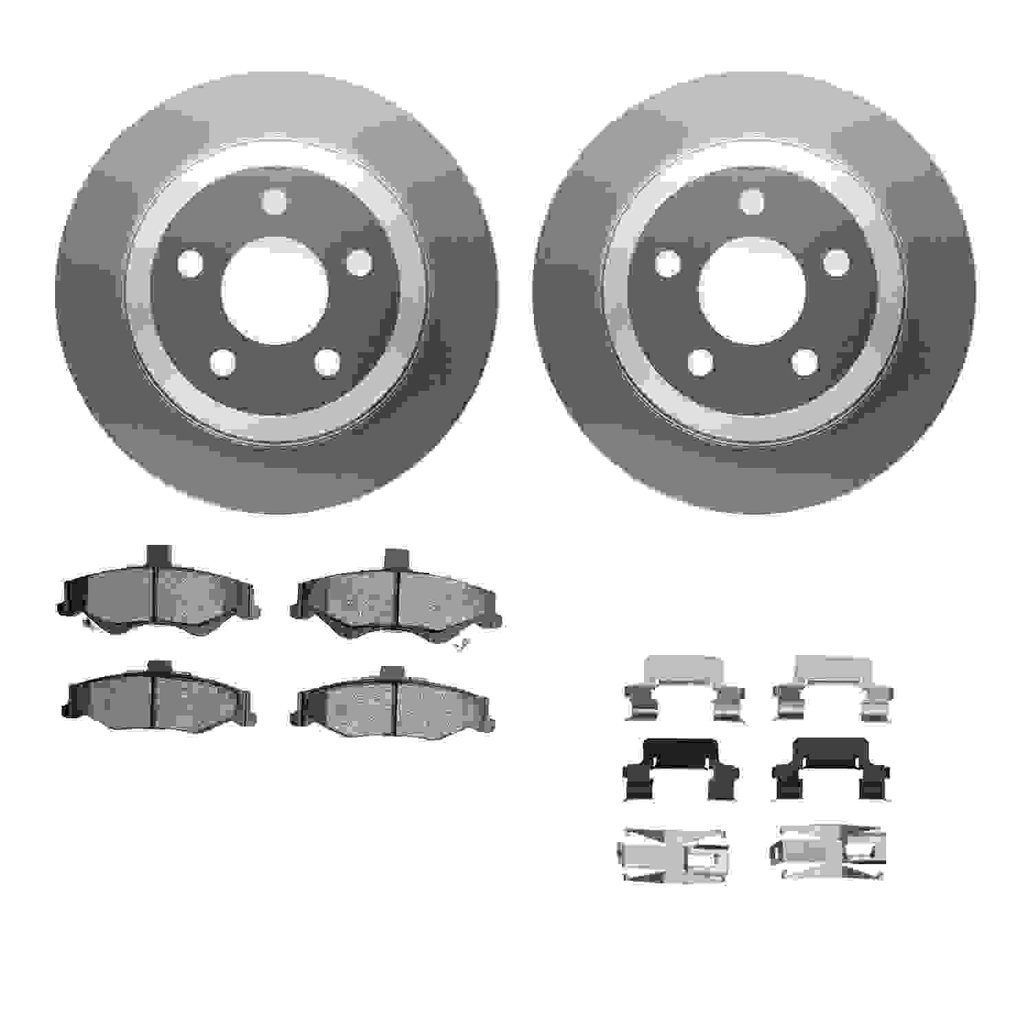 Dynamic Friction Company Disc Brake Kit 4312-52007