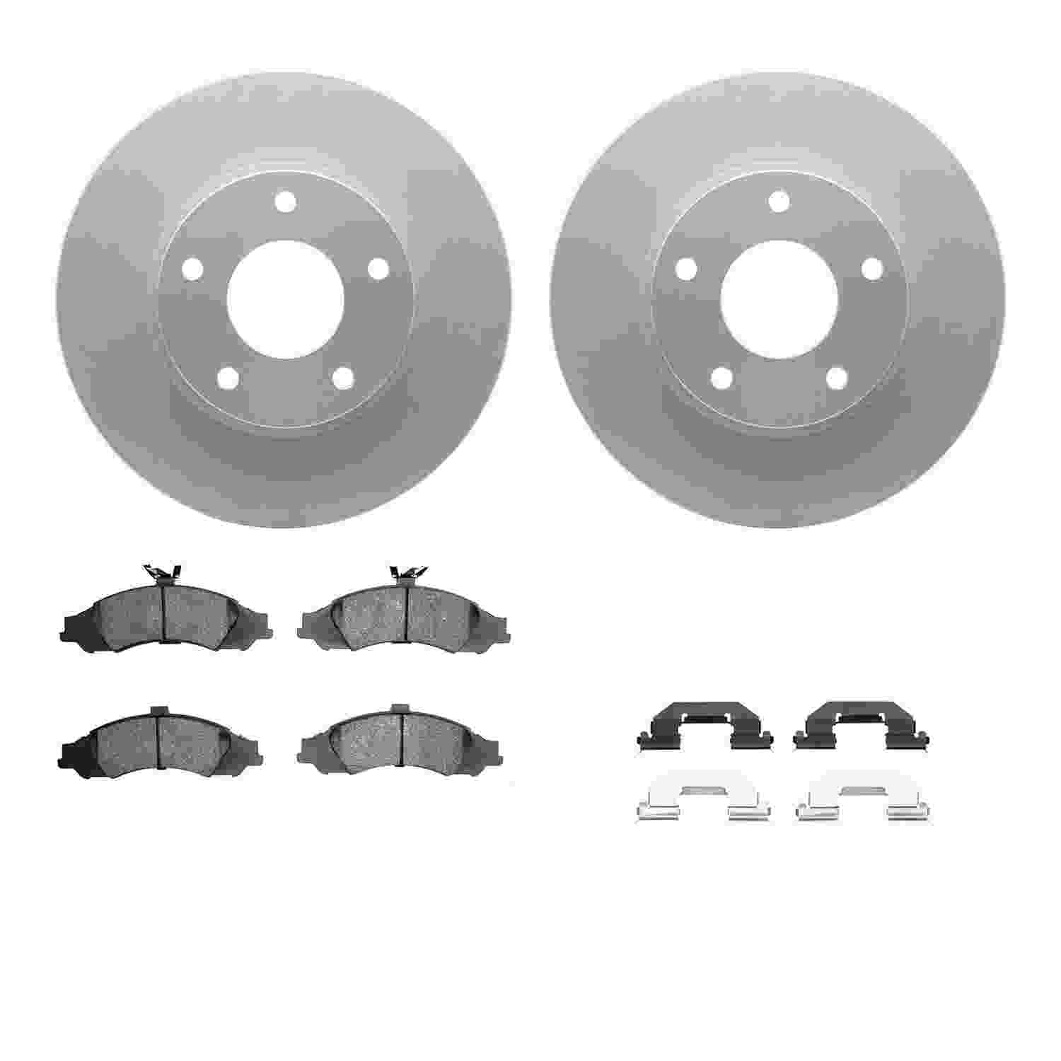 Dynamic Friction Company Disc Brake Kit 4312-52008