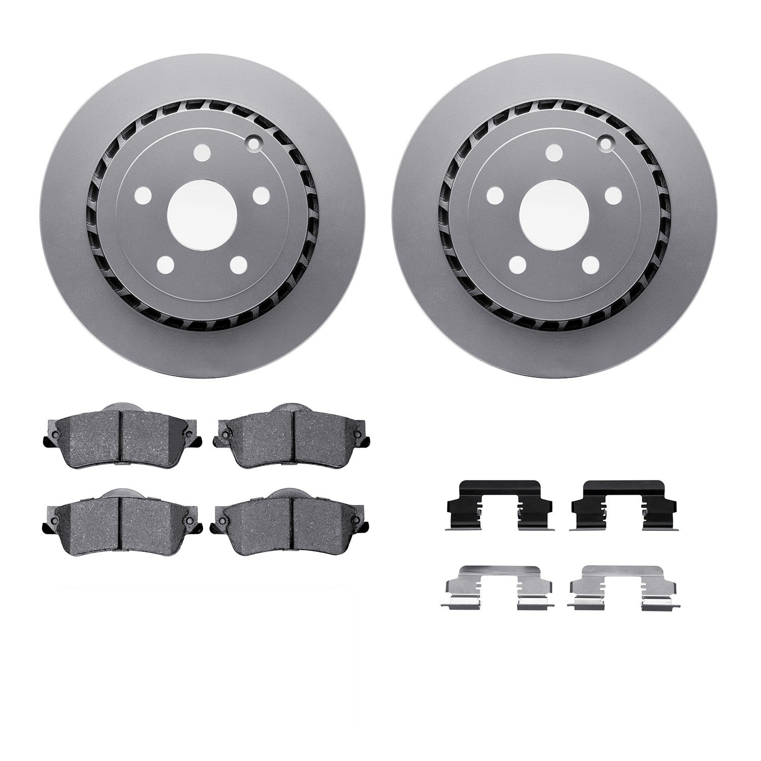 Dynamic Friction Company Disc Brake Kit 4312-52018