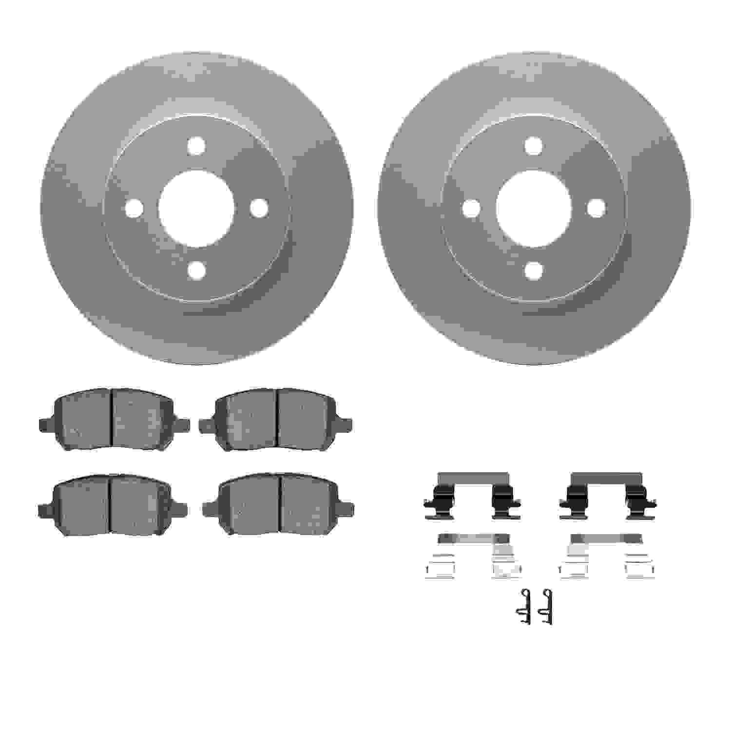 Dynamic Friction Company Disc Brake Kit 4312-53002