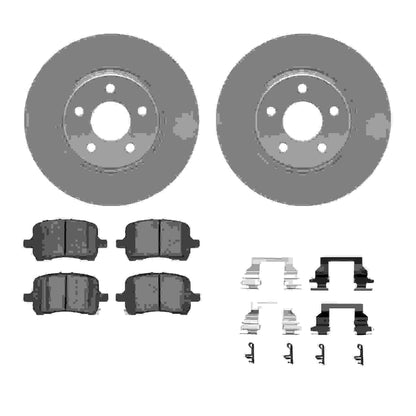 Dynamic Friction Company Disc Brake Kit 4312-53003