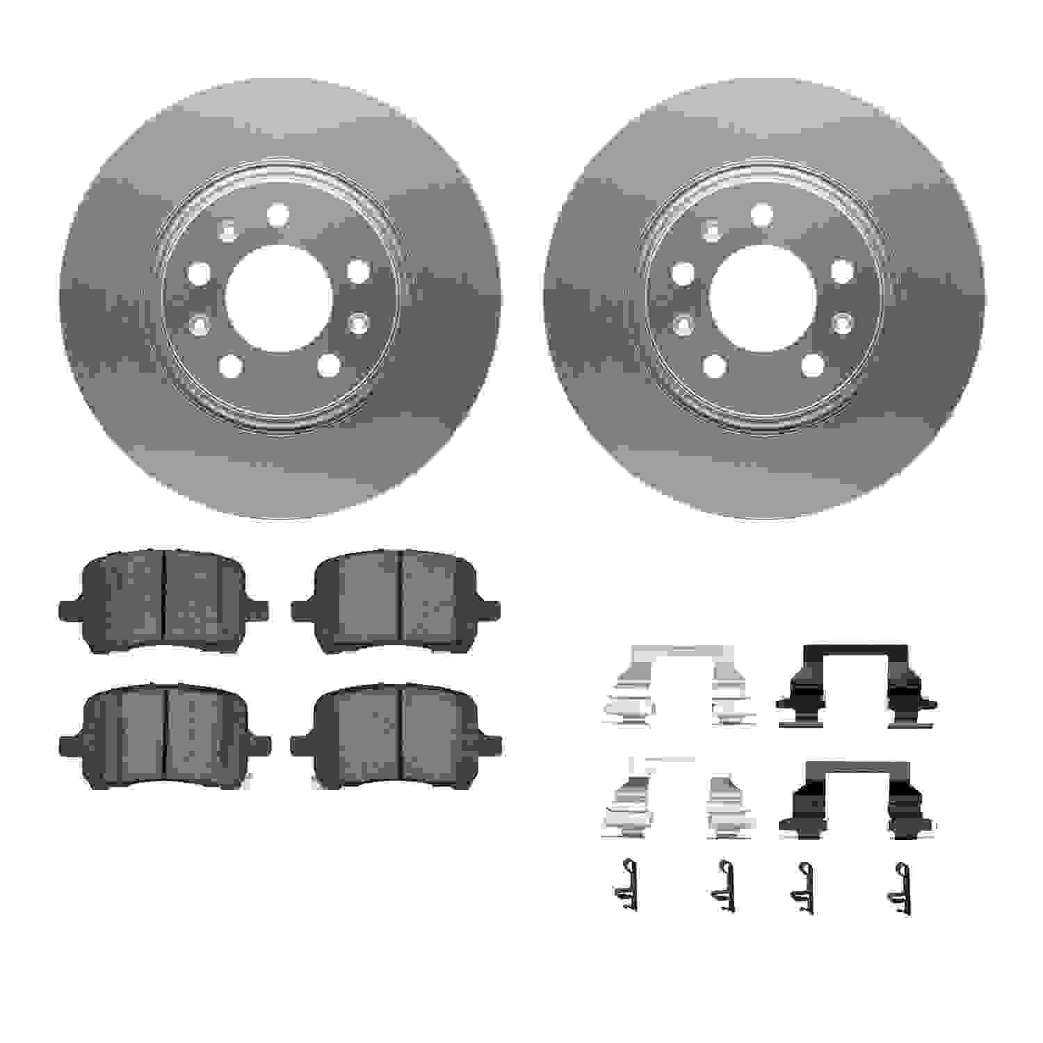 Dynamic Friction Company Disc Brake Kit 4312-53004