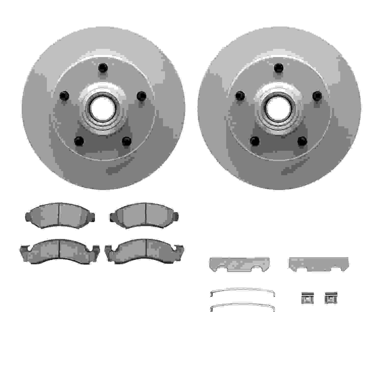 Dynamic Friction Company Disc Brake Kit 4312-54005