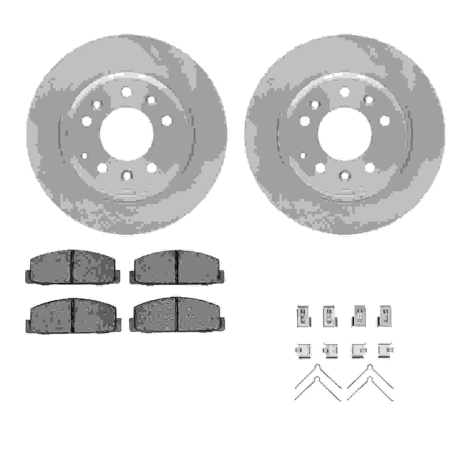 Dynamic Friction Company Disc Brake Kit 4312-54009