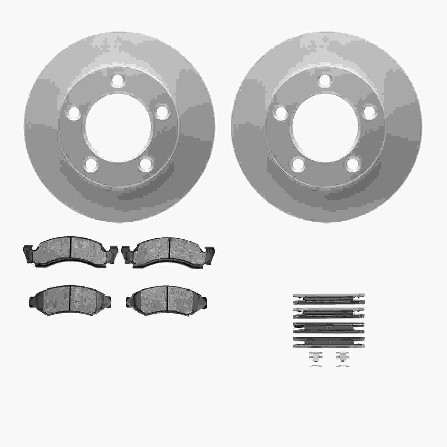 Dynamic Friction Company Disc Brake Kit 4312-54012