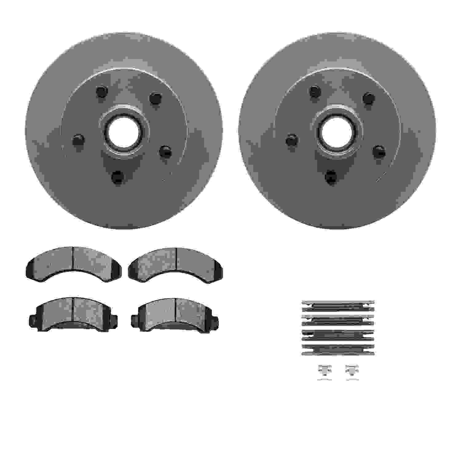 Dynamic Friction Company Disc Brake Kit 4312-54014