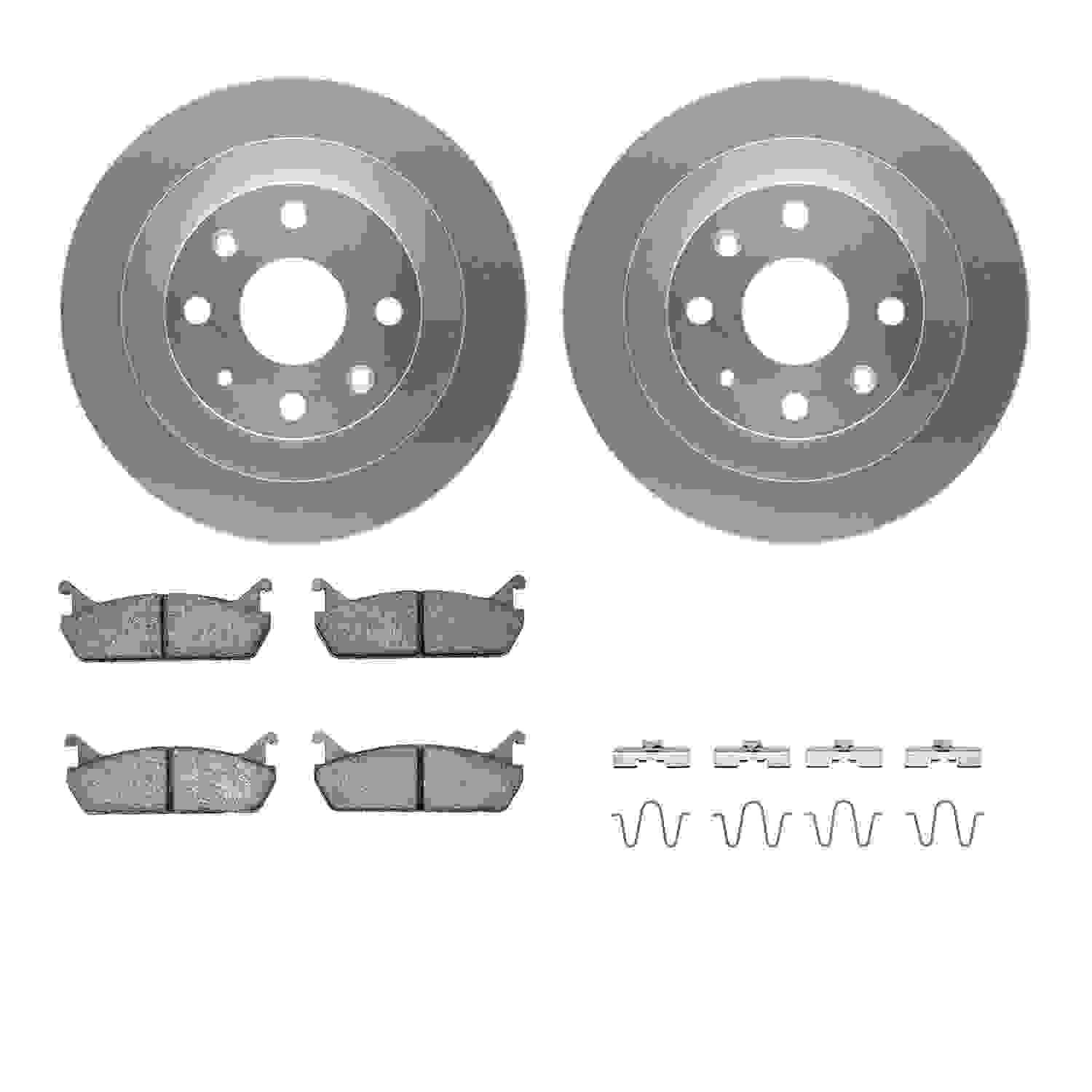 Dynamic Friction Company Disc Brake Kit 4312-54017