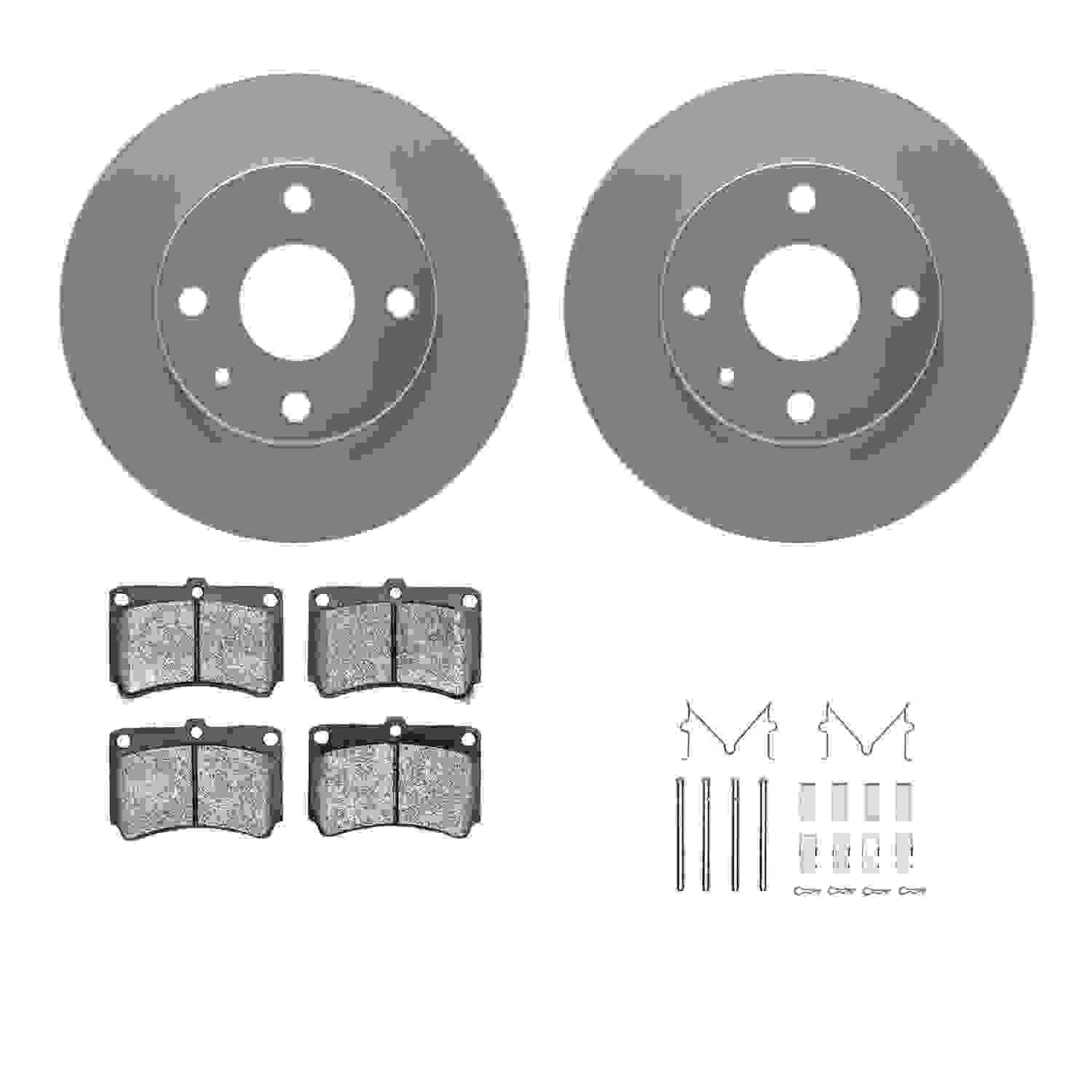 Dynamic Friction Company Disc Brake Kit 4312-54018