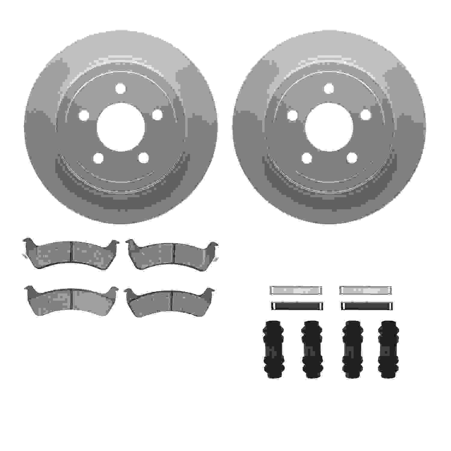 Dynamic Friction Company Disc Brake Kit 4312-54026