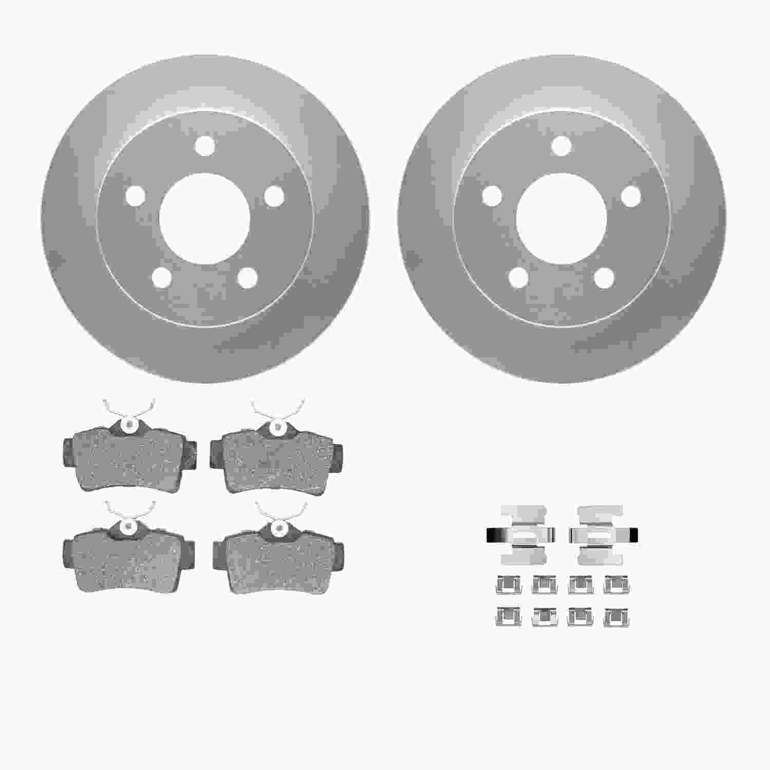 Dynamic Friction Company Disc Brake Kit 4312-54027