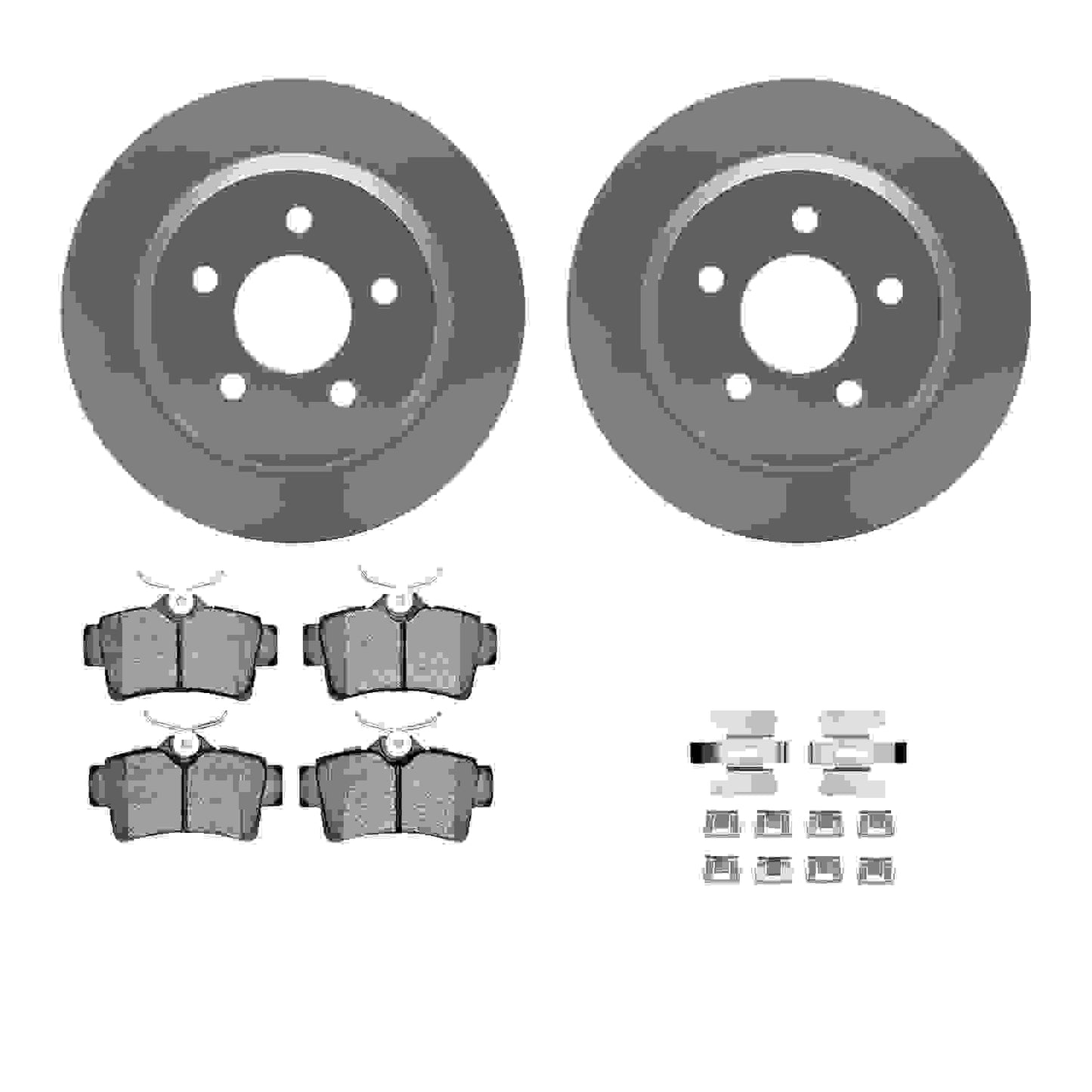 Dynamic Friction Company Disc Brake Kit 4312-54028