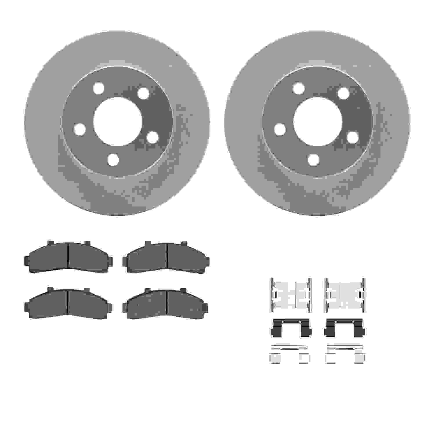 Dynamic Friction Company Disc Brake Kit 4312-54034