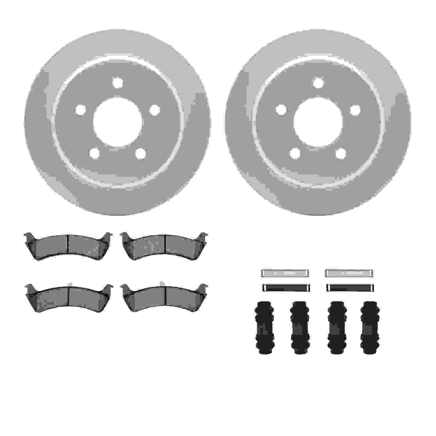 Dynamic Friction Company Disc Brake Kit 4312-54036