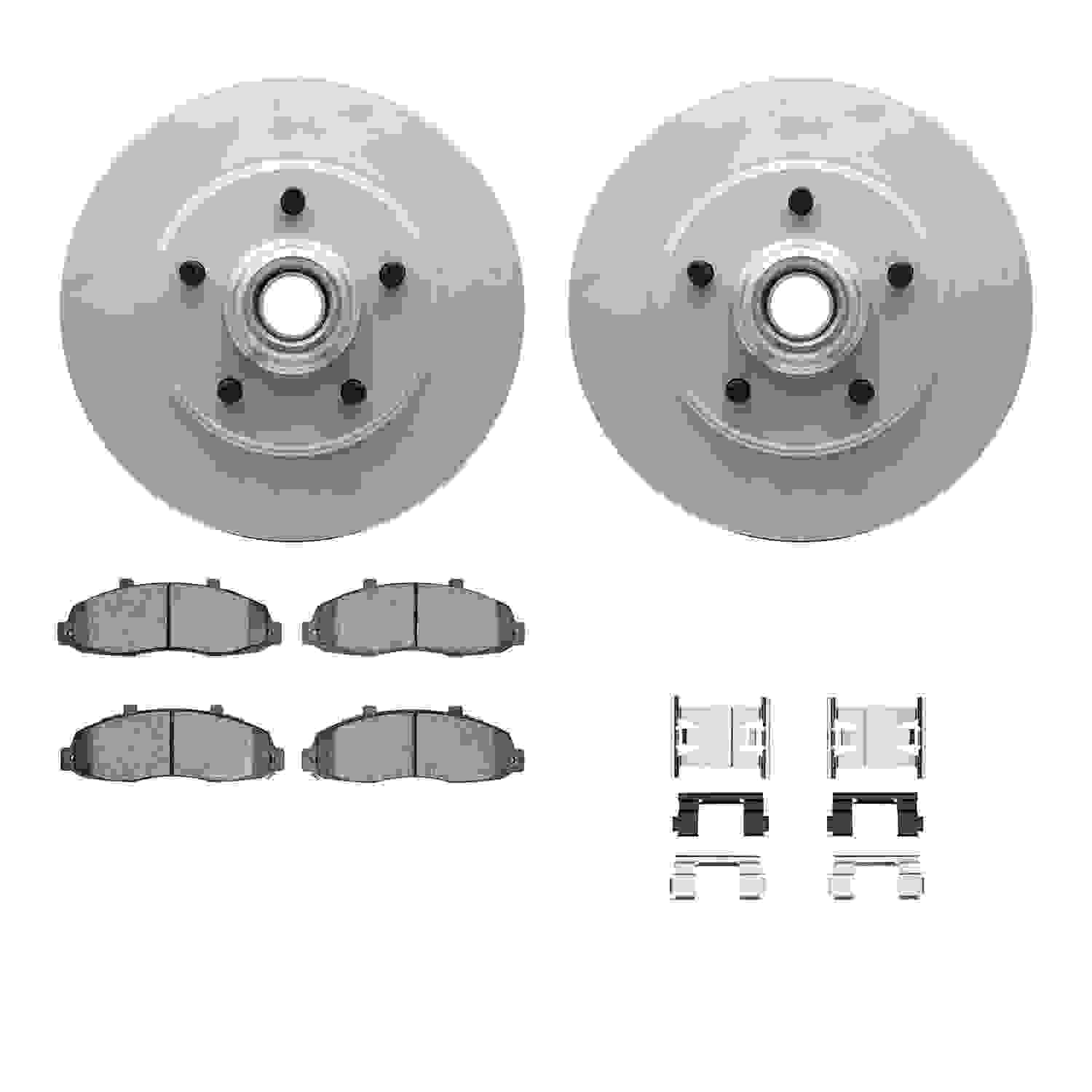 Dynamic Friction Company Disc Brake Kit 4312-54040