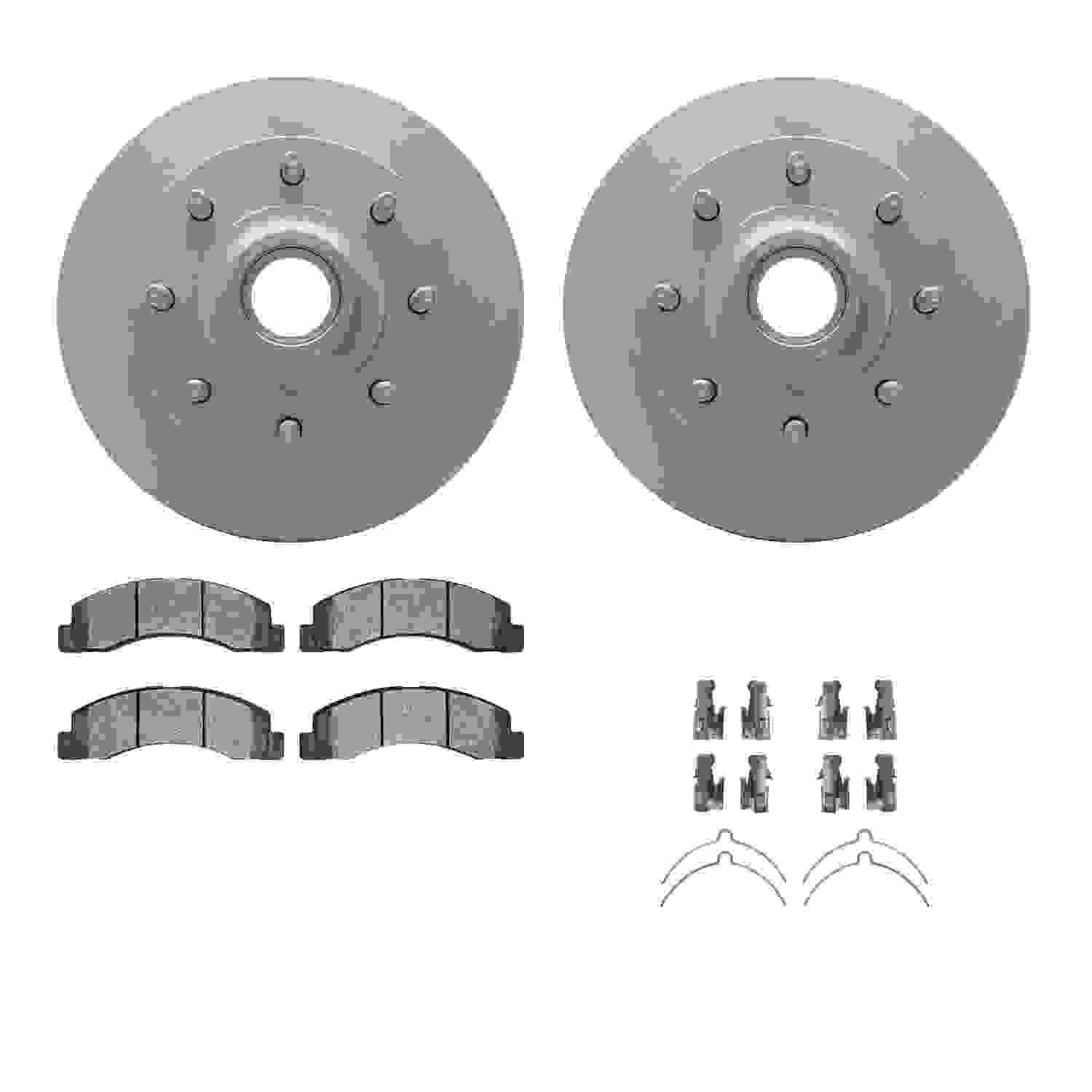 Dynamic Friction Company Disc Brake Kit 4312-54045