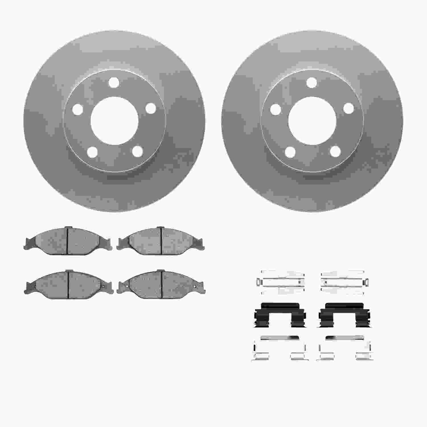 Dynamic Friction Company Disc Brake Kit 4312-54052