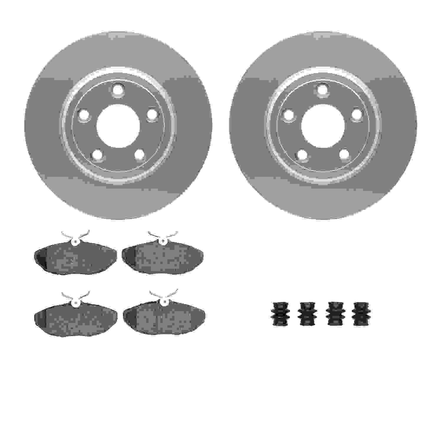 Dynamic Friction Company Disc Brake Kit 4312-54054