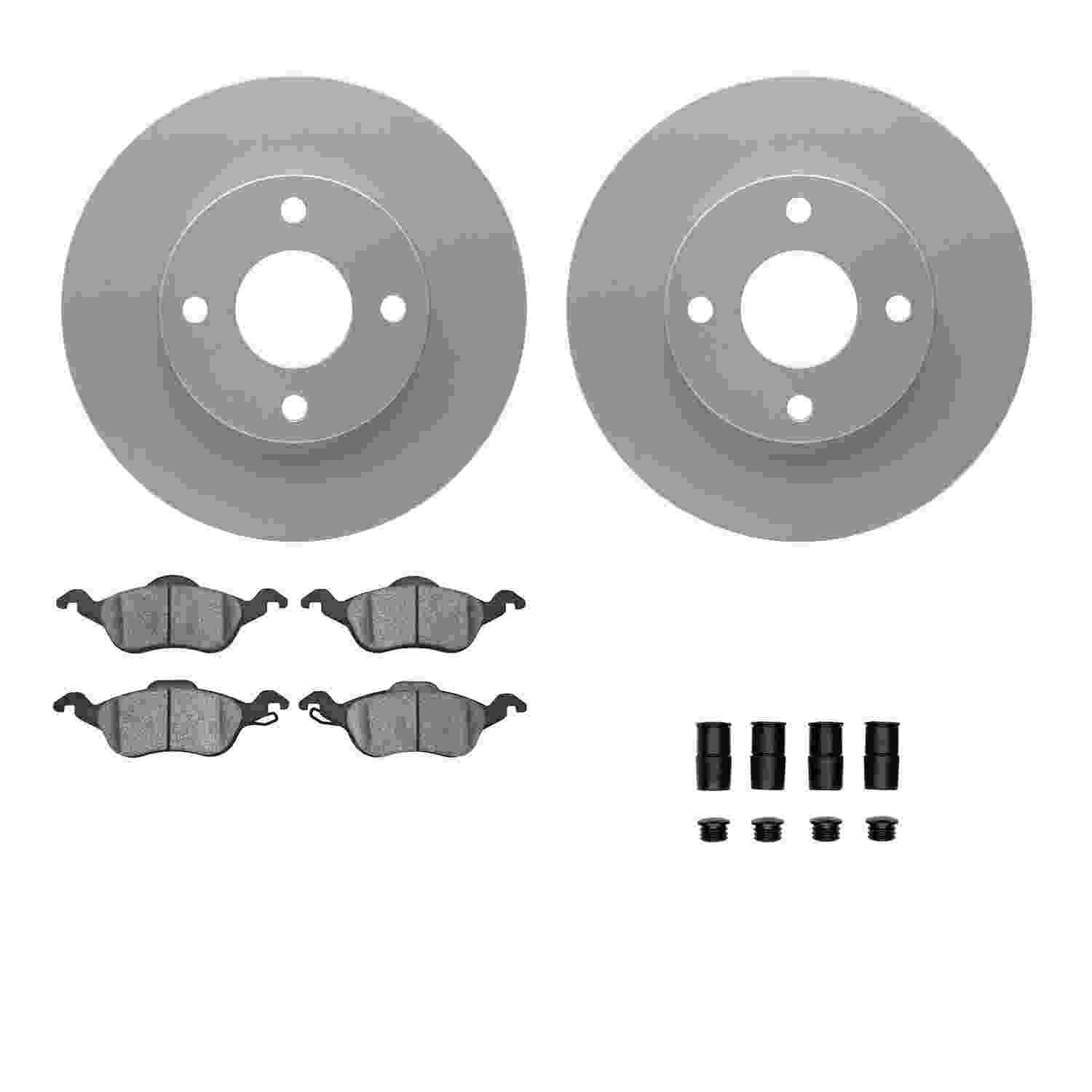 Dynamic Friction Company Disc Brake Kit 4312-54055