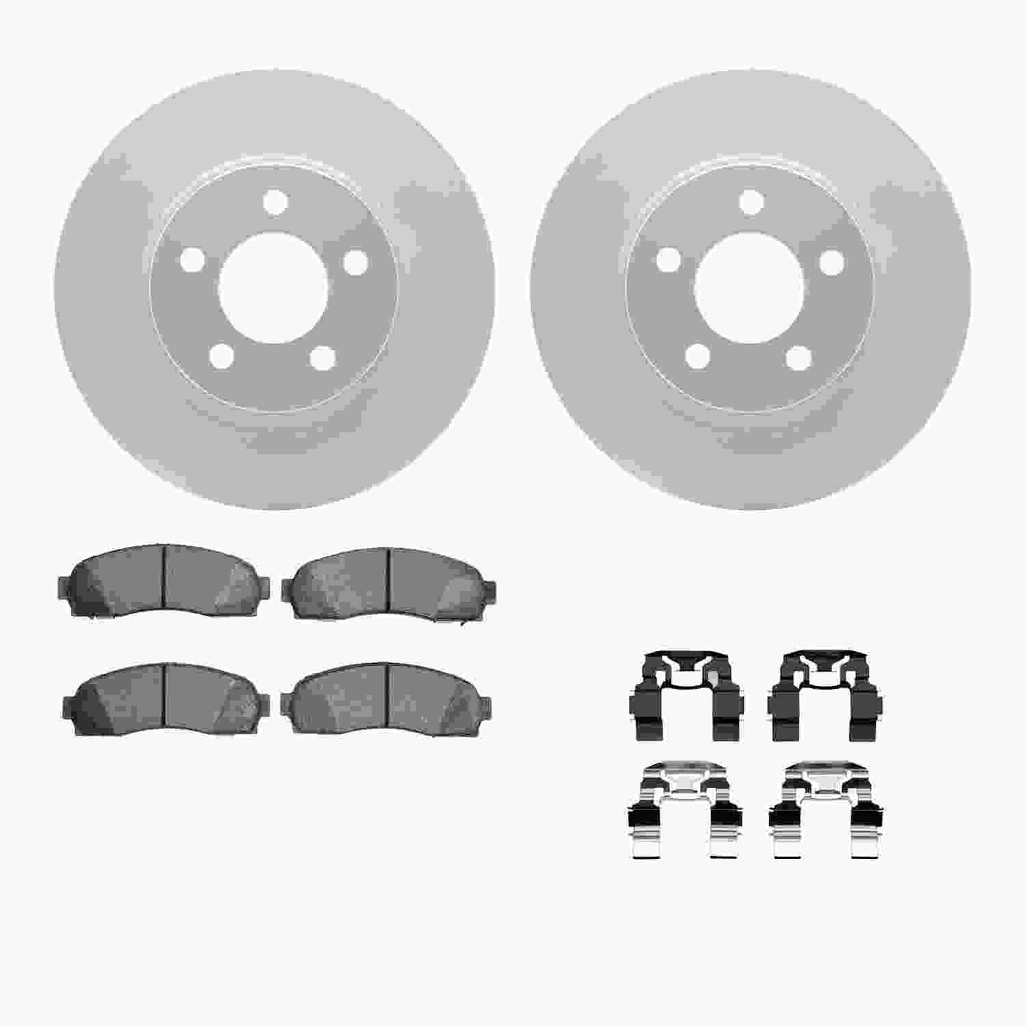 Dynamic Friction Company Disc Brake Kit 4312-54056