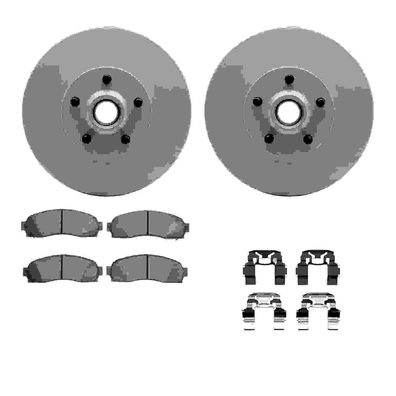 Dynamic Friction Company Disc Brake Kit 4312-54057