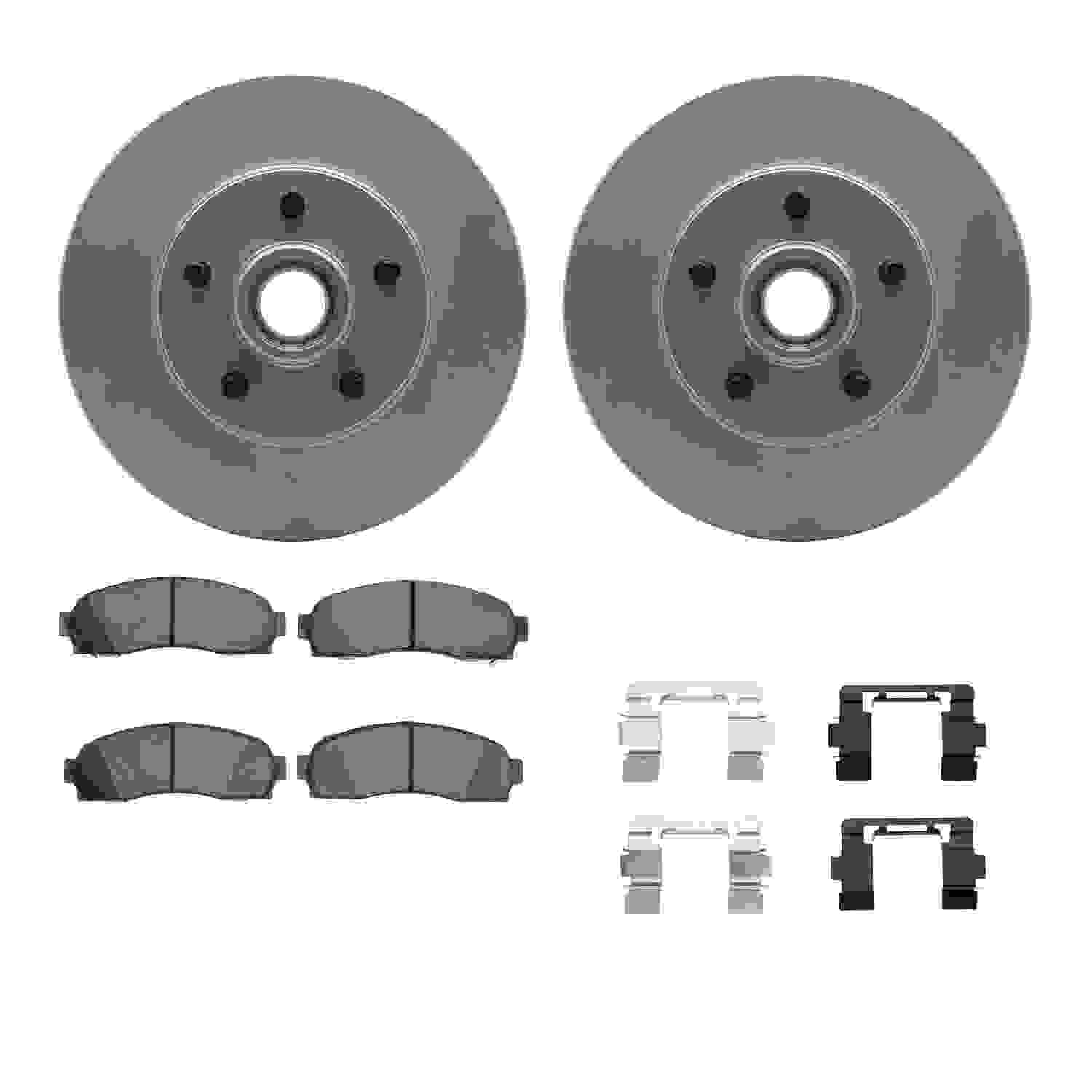 Dynamic Friction Company Disc Brake Kit 4312-54058