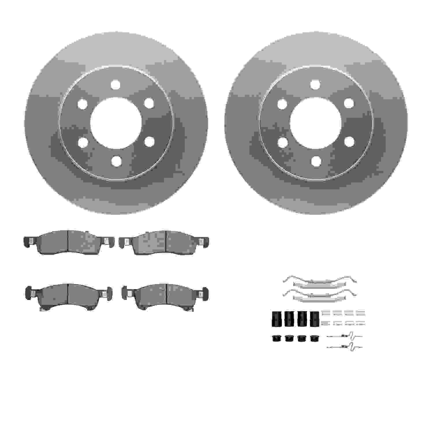 Dynamic Friction Company Disc Brake Kit 4312-54065