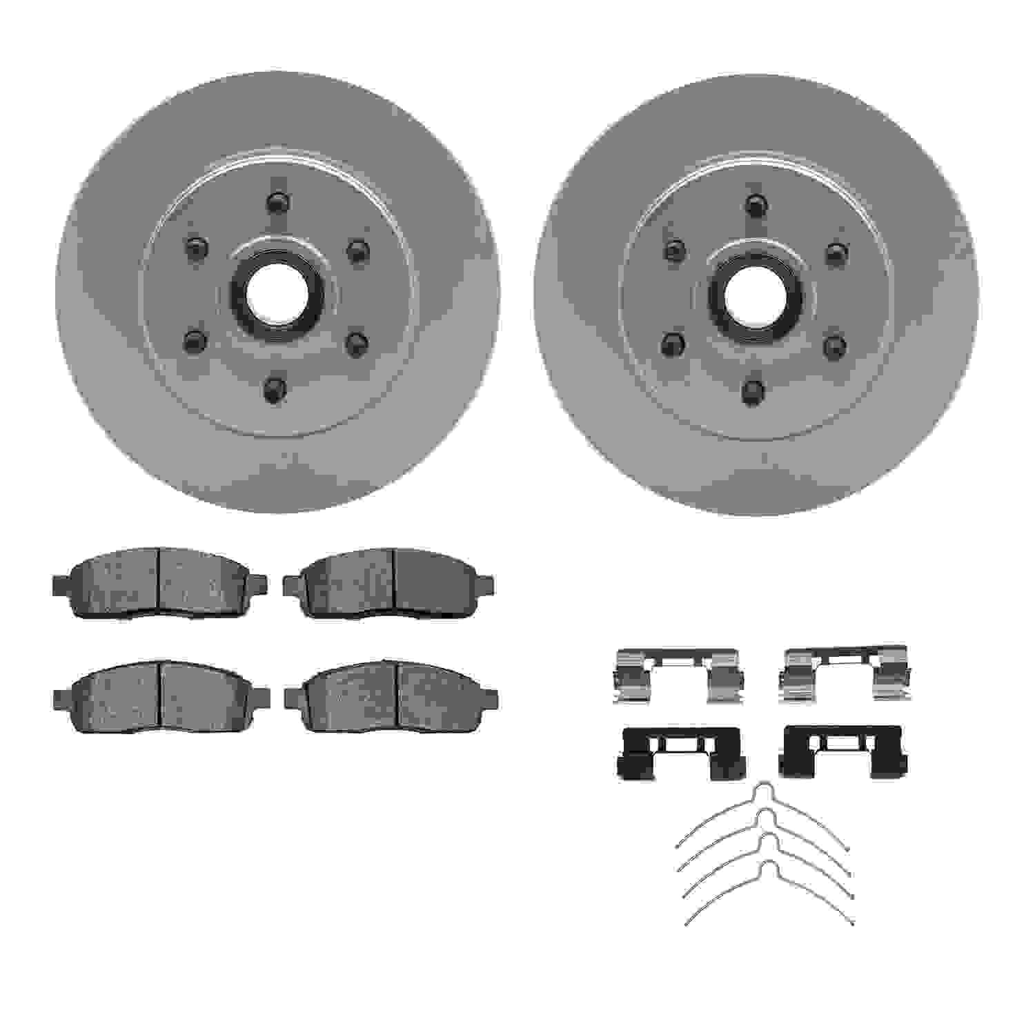 Dynamic Friction Company Disc Brake Kit 4312-54072