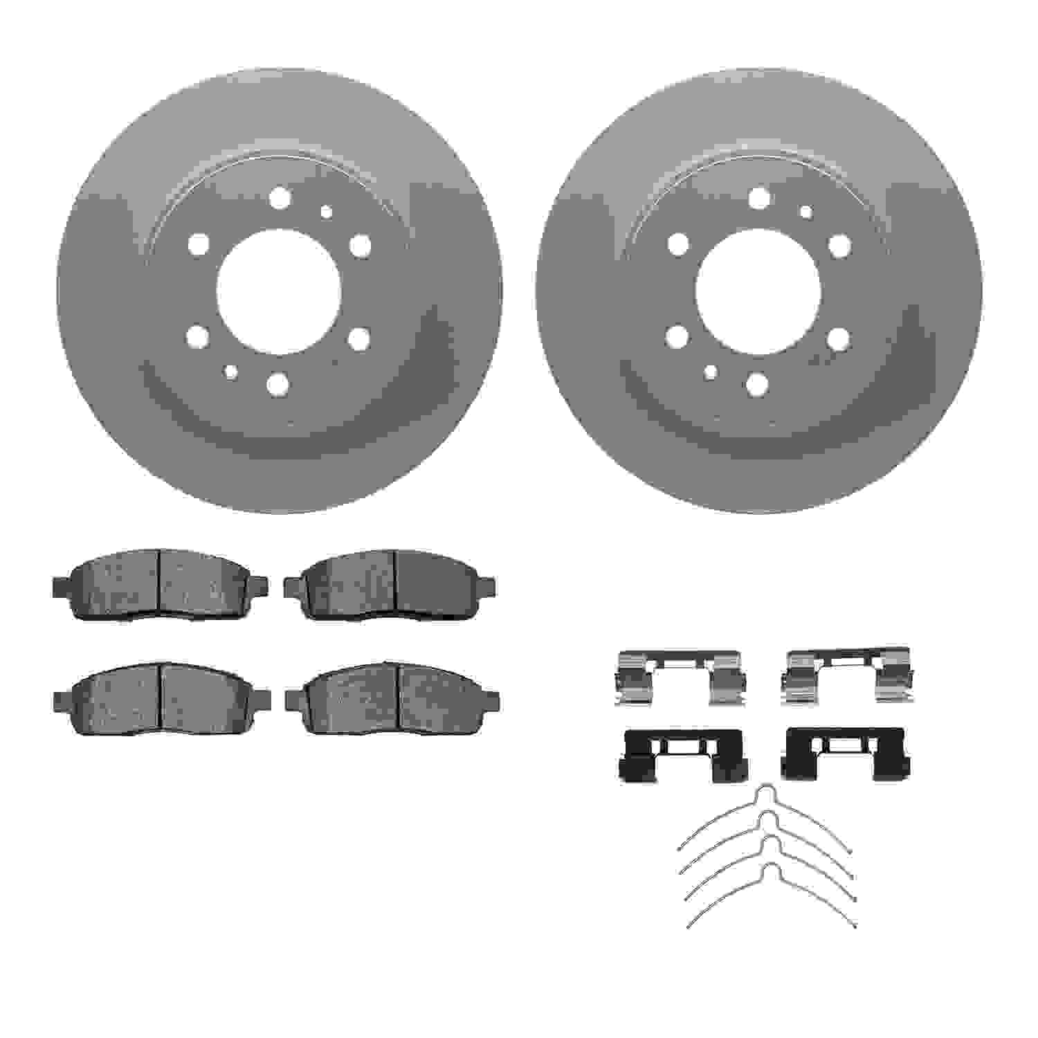 Dynamic Friction Company Disc Brake Kit 4312-54074