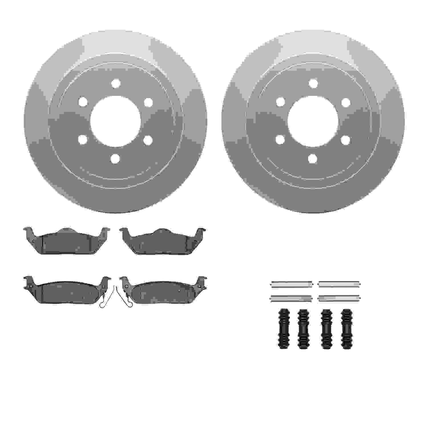 Dynamic Friction Company Disc Brake Kit 4312-54075