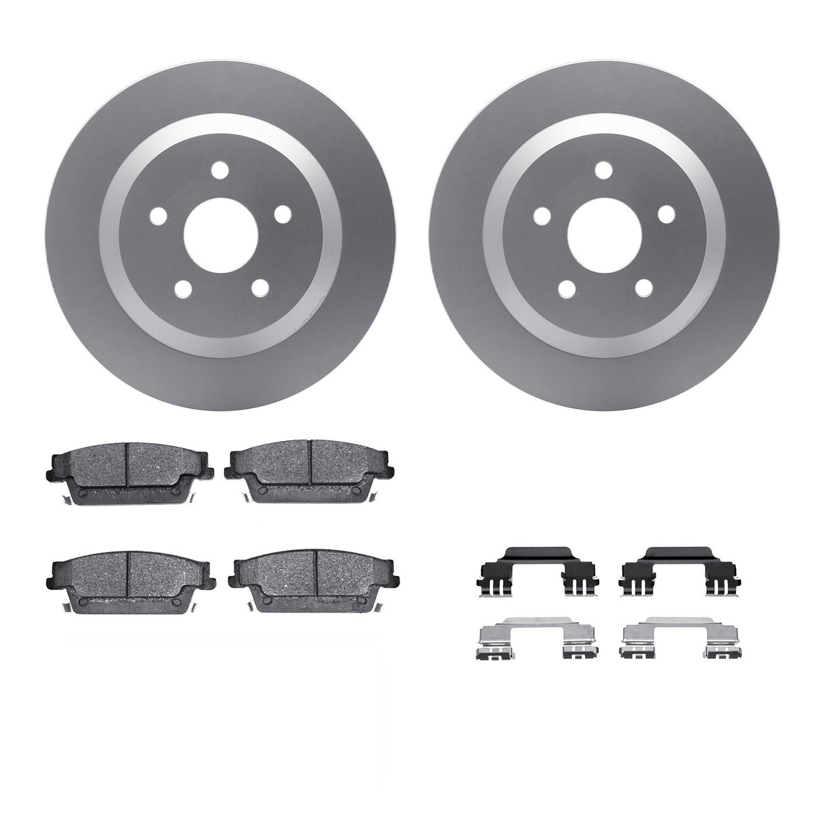 Dynamic Friction Company Disc Brake Kit 4312-54076