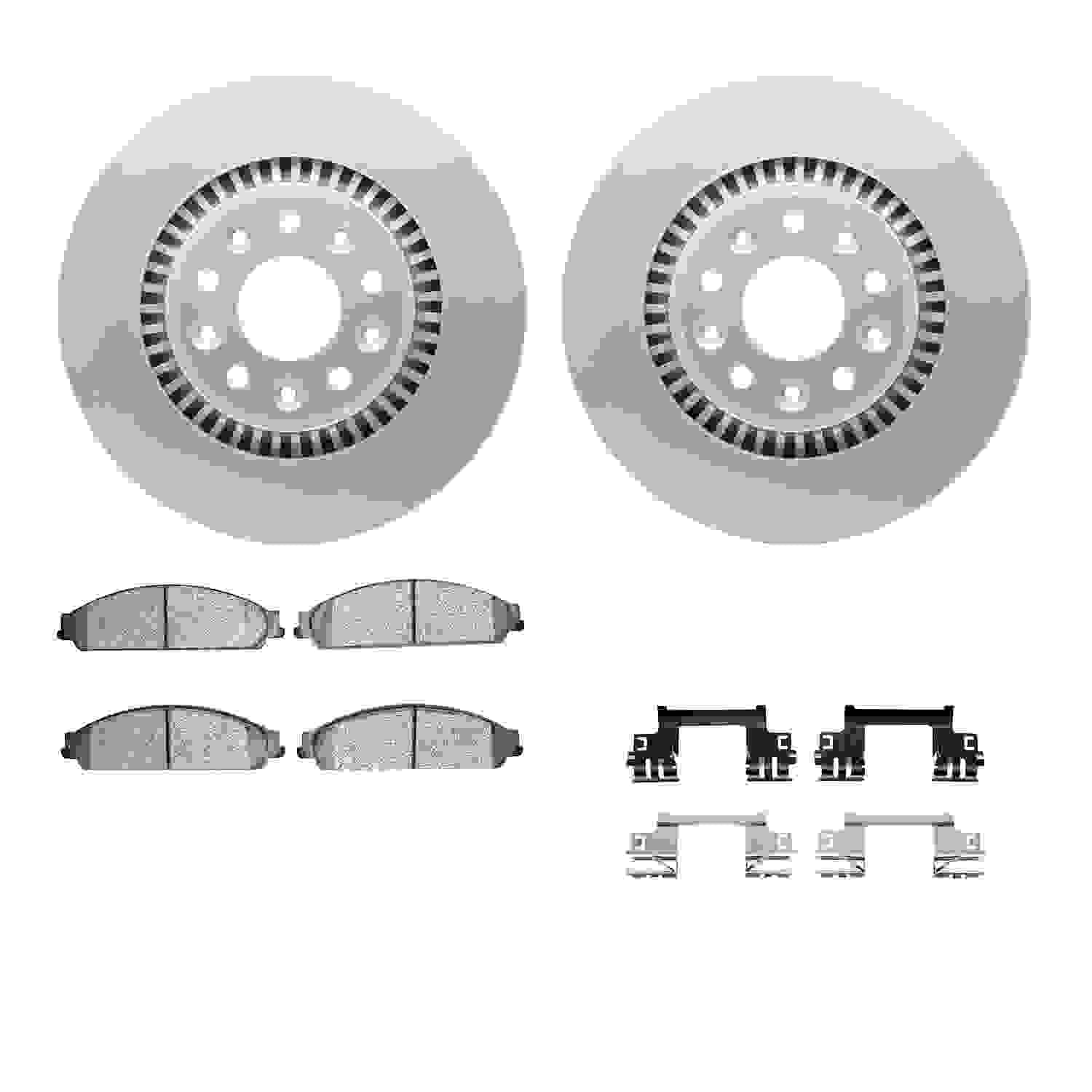 Dynamic Friction Company Disc Brake Kit 4312-54088