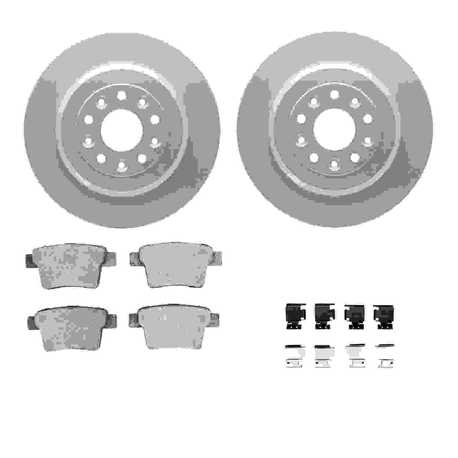 Dynamic Friction Company Disc Brake Kit 4312-54090