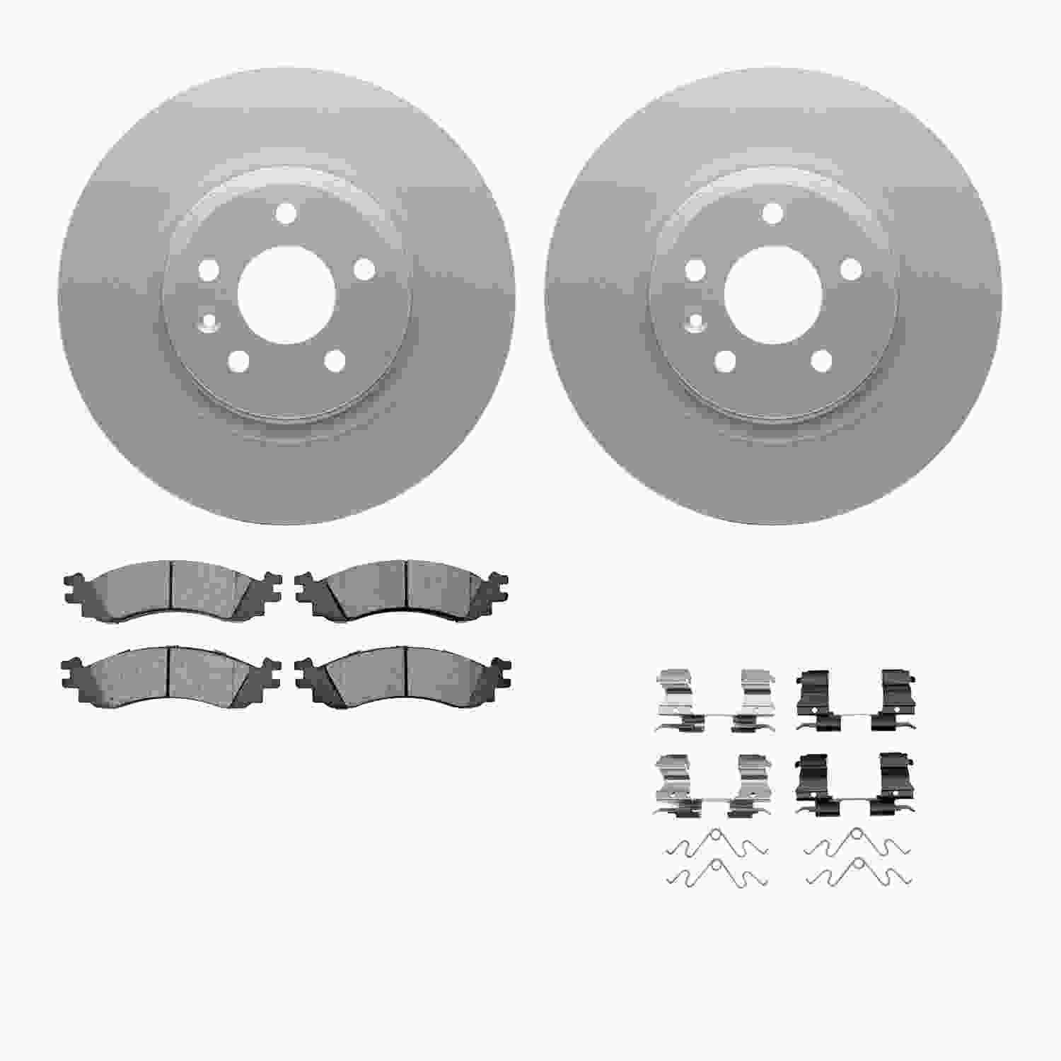 Dynamic Friction Company Disc Brake Kit 4312-54095