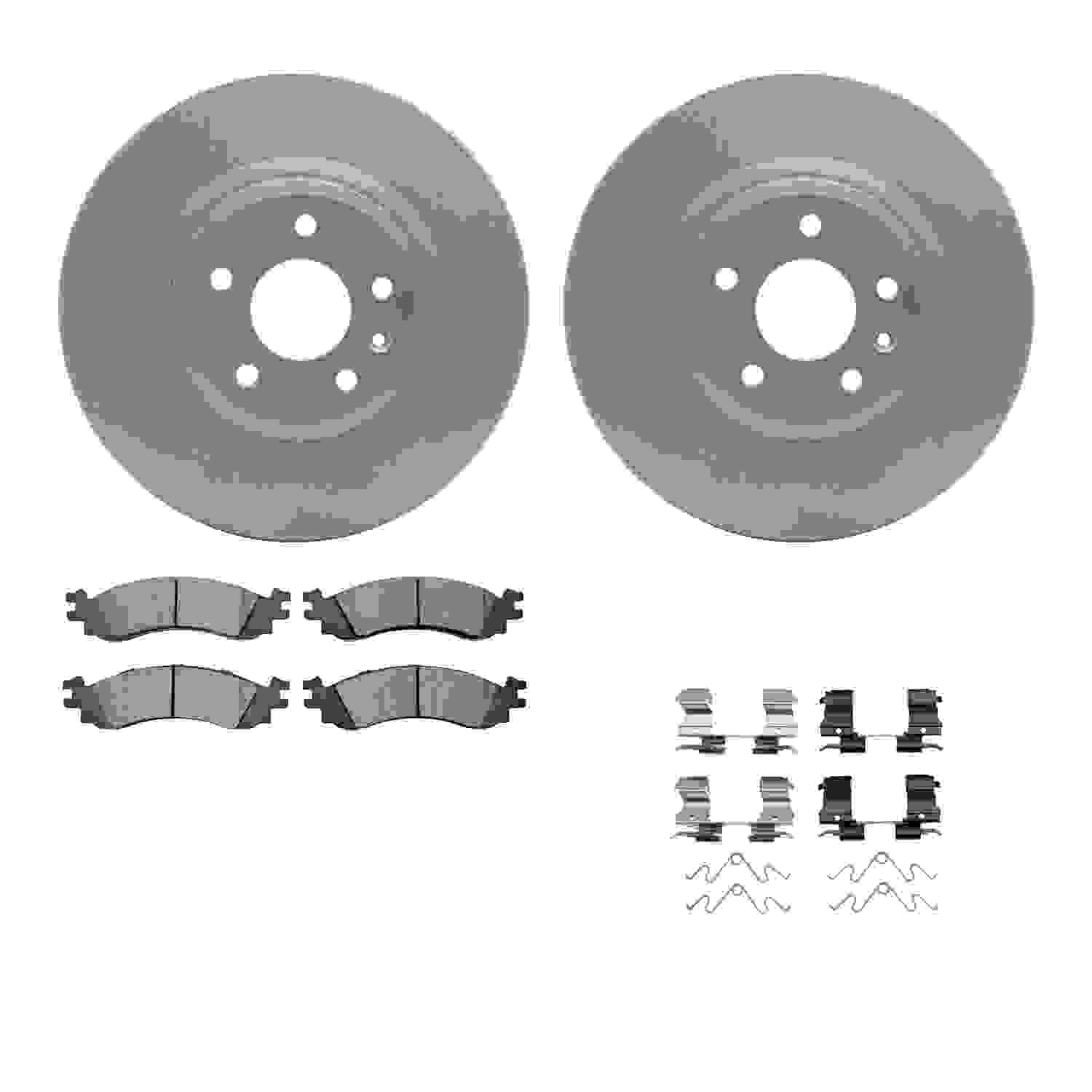 Dynamic Friction Company Disc Brake Kit 4312-54096