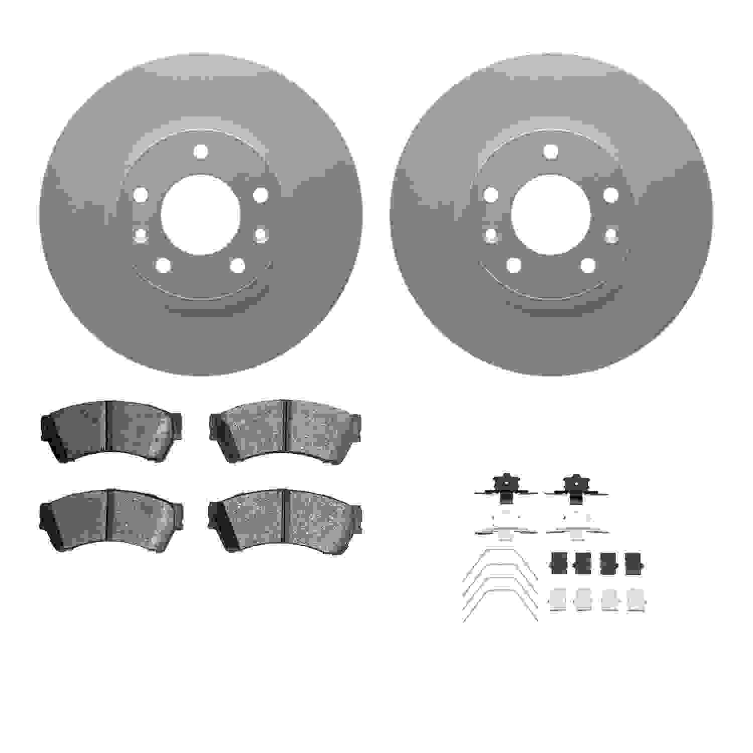 Dynamic Friction Company Disc Brake Kit 4312-54099