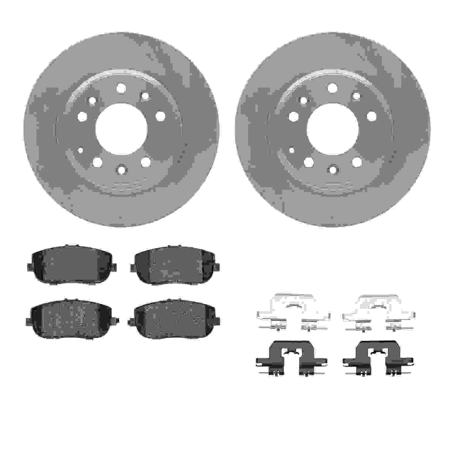 Dynamic Friction Company Disc Brake Kit 4312-54100