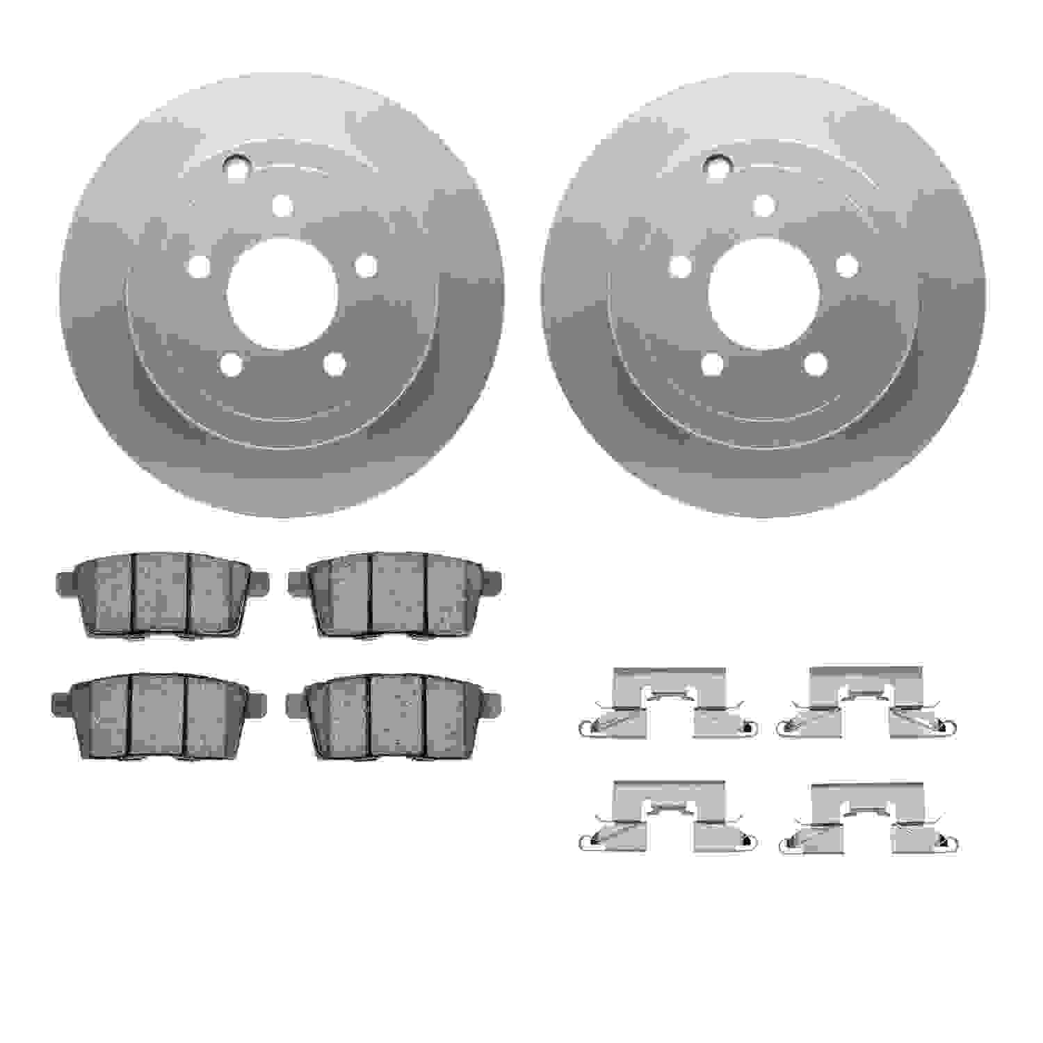 Dynamic Friction Company Disc Brake Kit 4312-54103