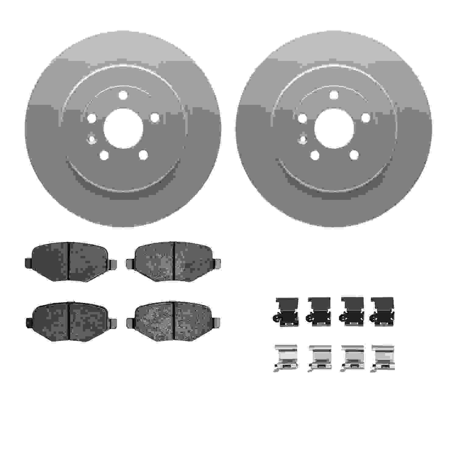 Dynamic Friction Company Disc Brake Kit 4312-54107