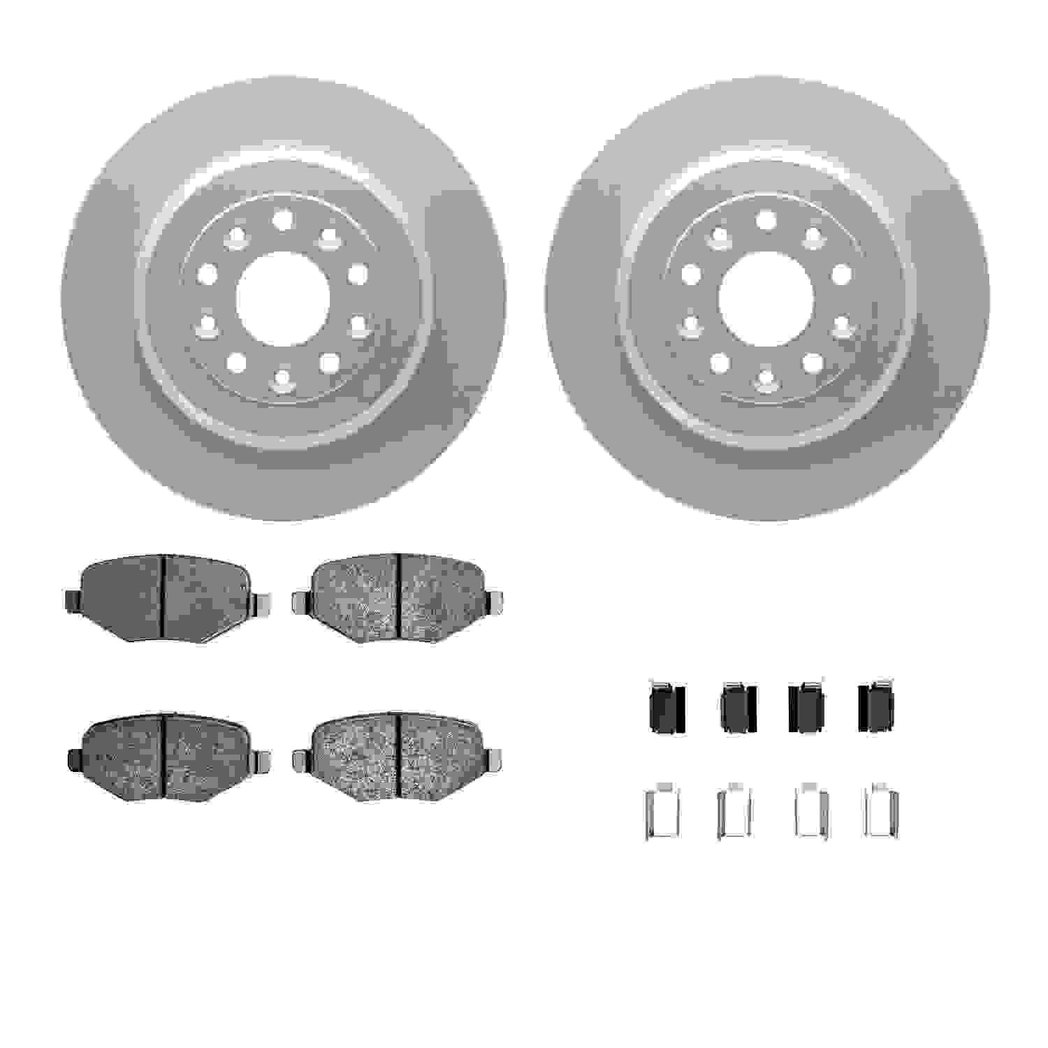 Dynamic Friction Company Disc Brake Kit 4312-54108