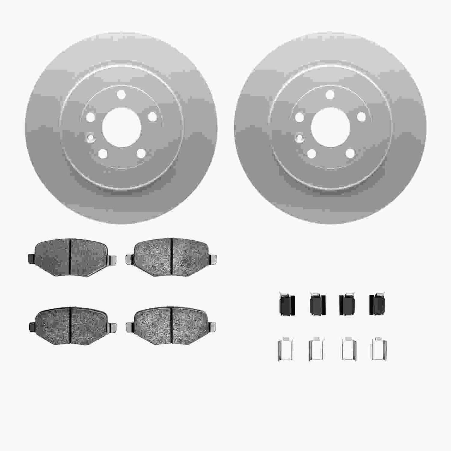Dynamic Friction Company Disc Brake Kit 4312-54109