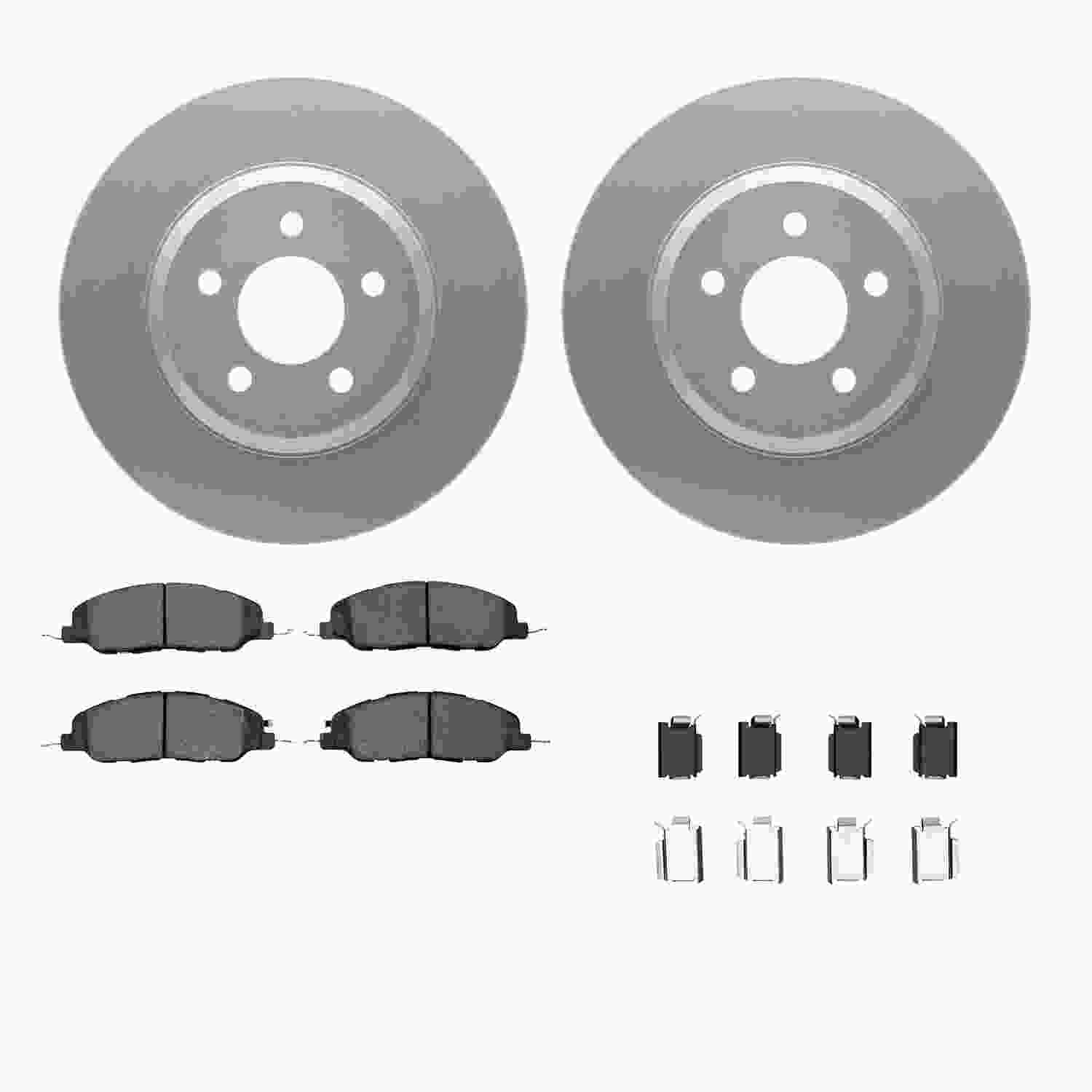 Dynamic Friction Company Disc Brake Kit 4312-54112