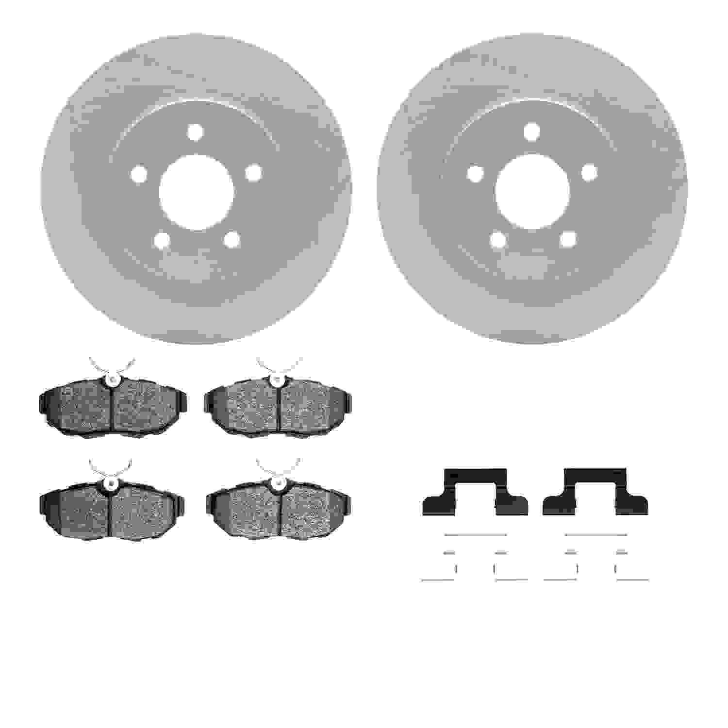 Dynamic Friction Company Disc Brake Kit 4312-54114