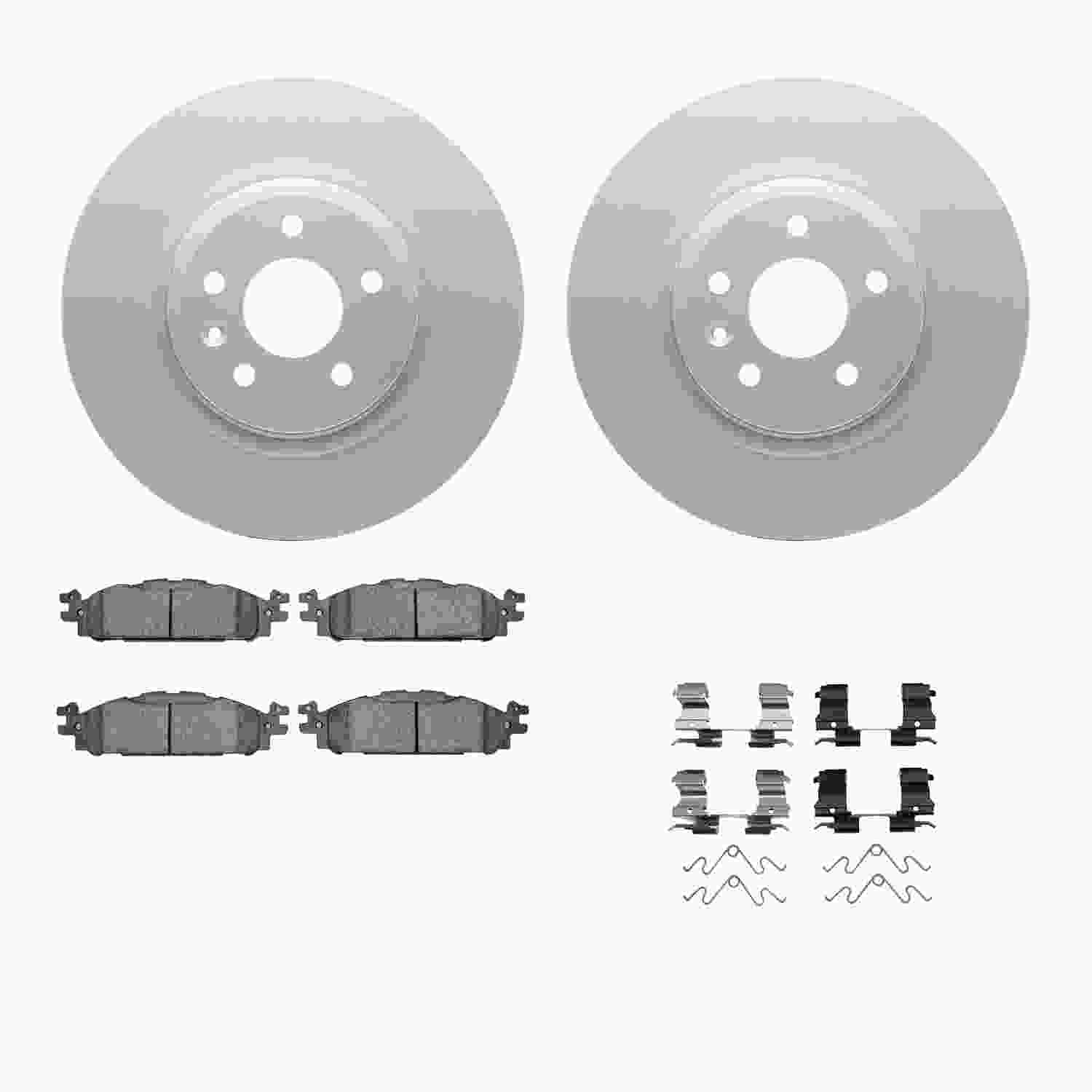 Dynamic Friction Company Disc Brake Kit 4312-54116