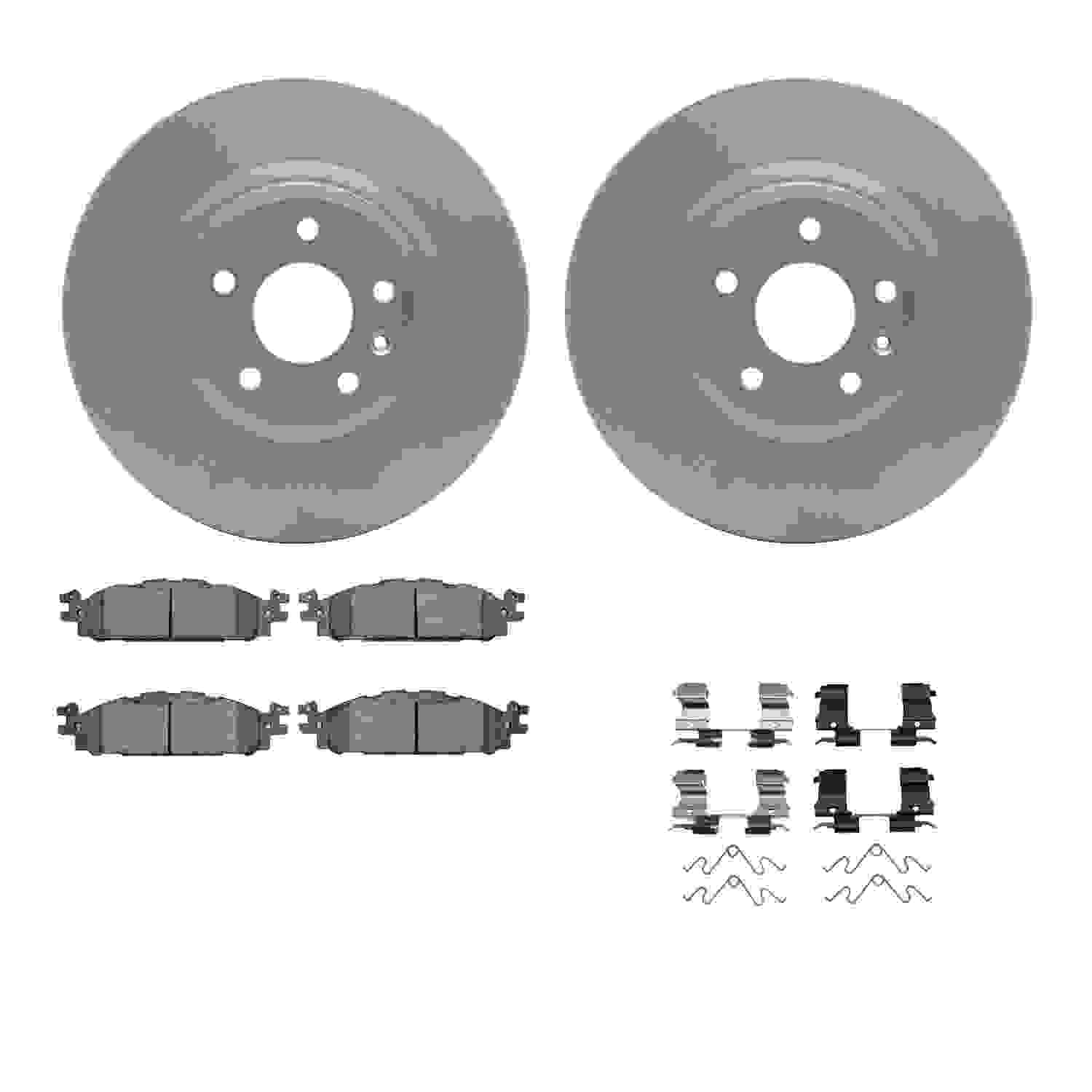 Dynamic Friction Company Disc Brake Kit 4312-54117