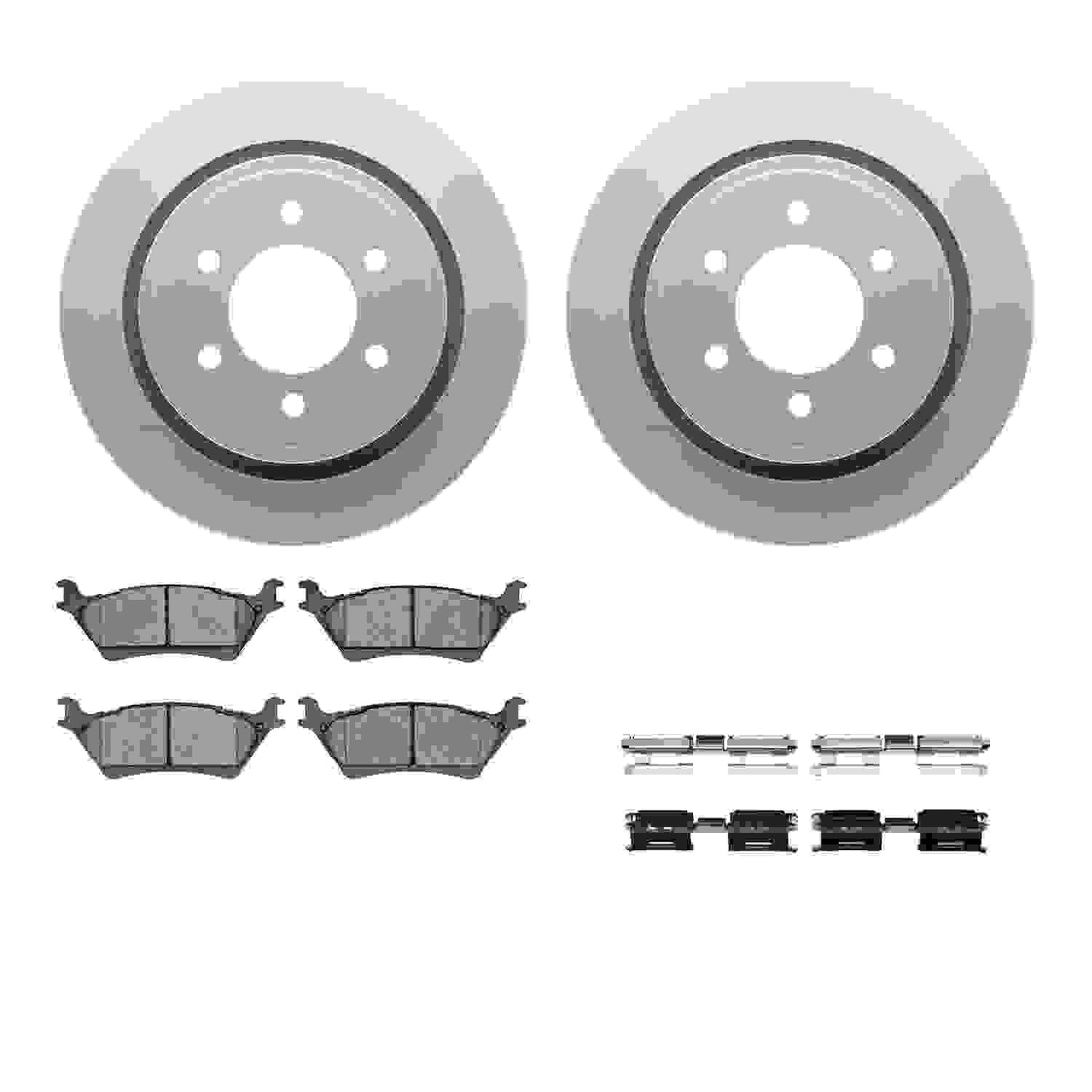 Dynamic Friction Company Disc Brake Kit 4312-54121