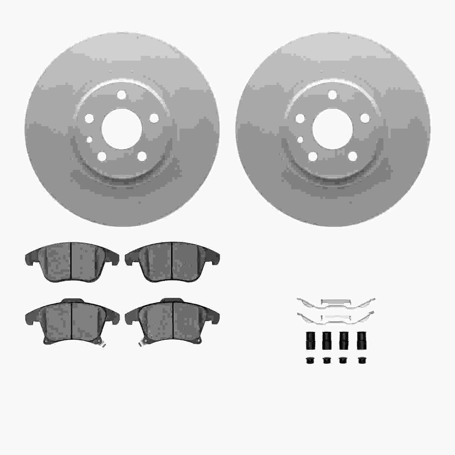 Dynamic Friction Company Disc Brake Kit 4312-54129